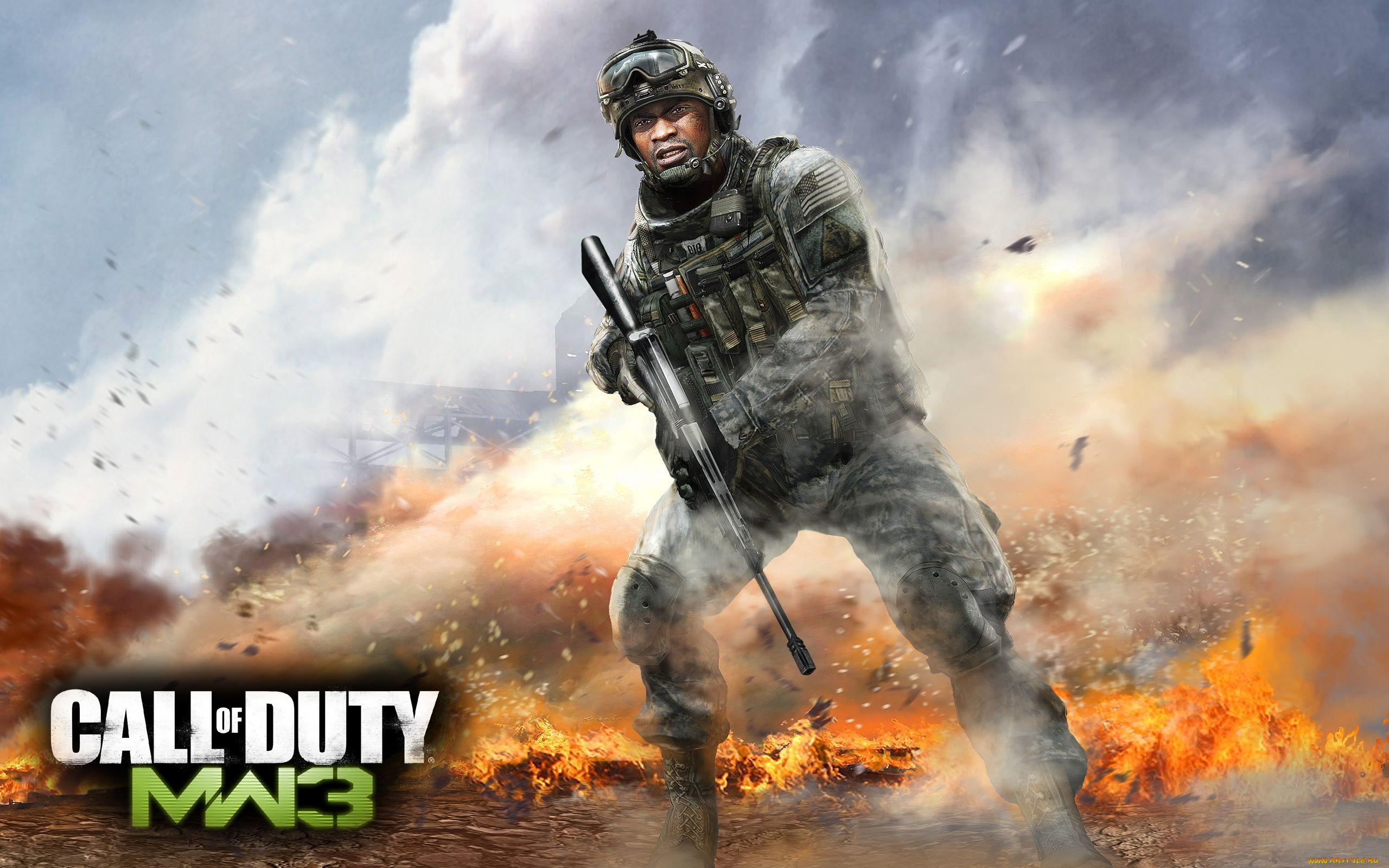 call, of, duty, modern, warfare, видео, игры, 3