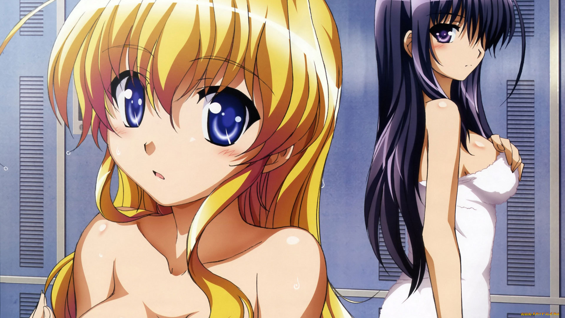 аниме, fortune, arterial, девушки