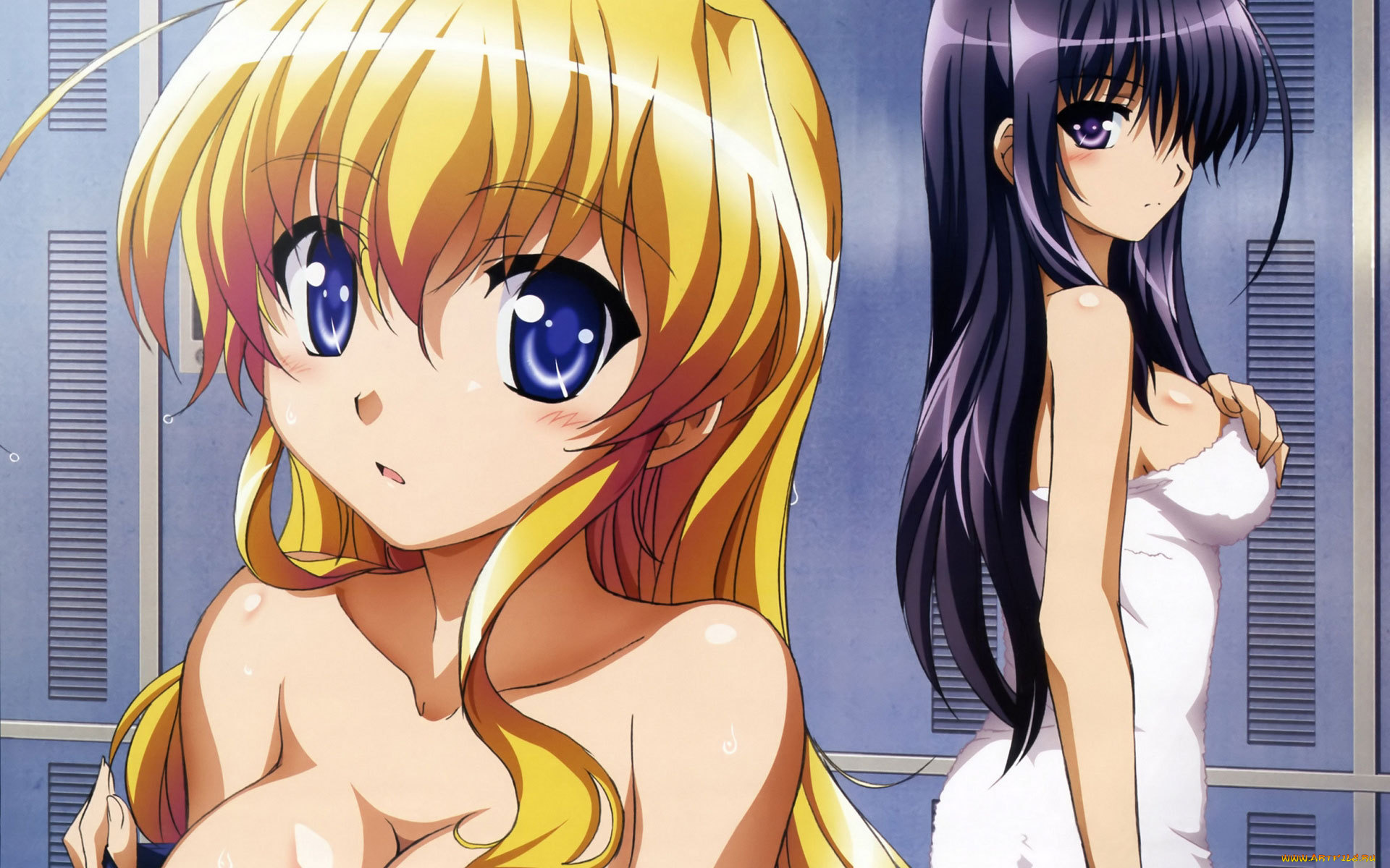 аниме, fortune, arterial, девушки