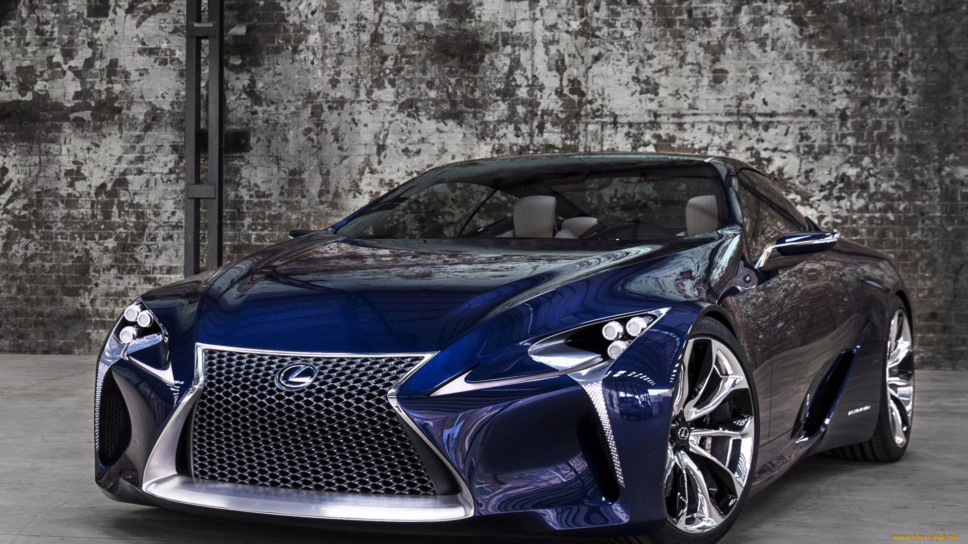 автомобили, lexus, concept, blue, lf-lc, лф-лцв, лексус