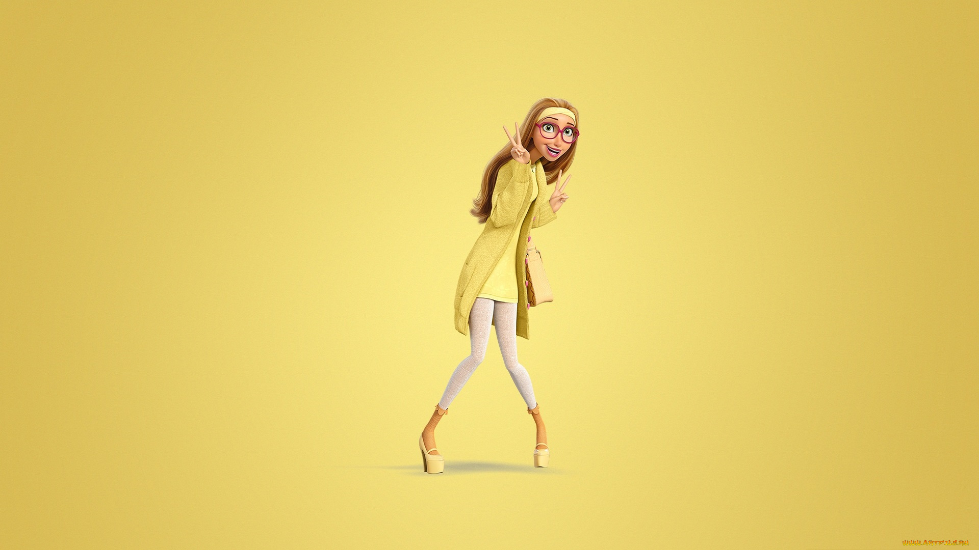 big, hero, 6, мультфильмы, город, героев