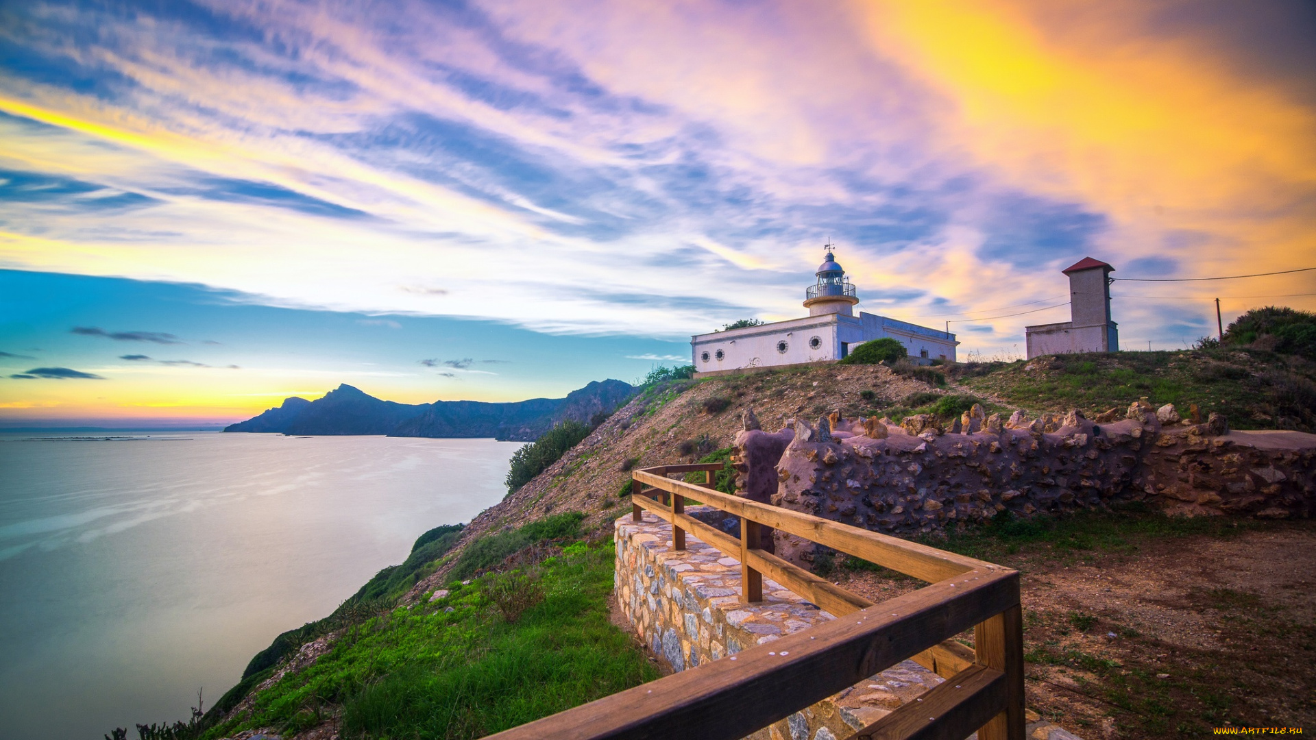 природа, маяки, океан, скалы, маяк