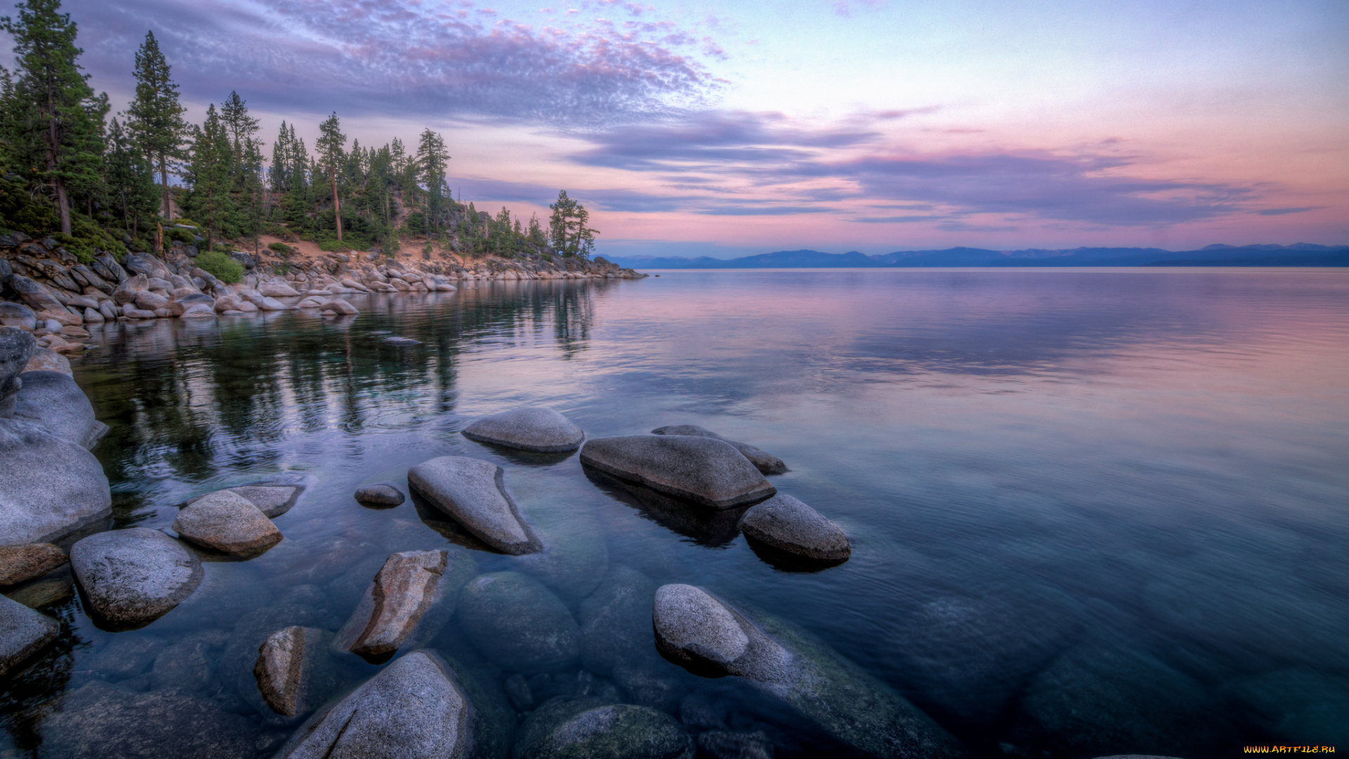 природа, реки, озера, озеро, лес