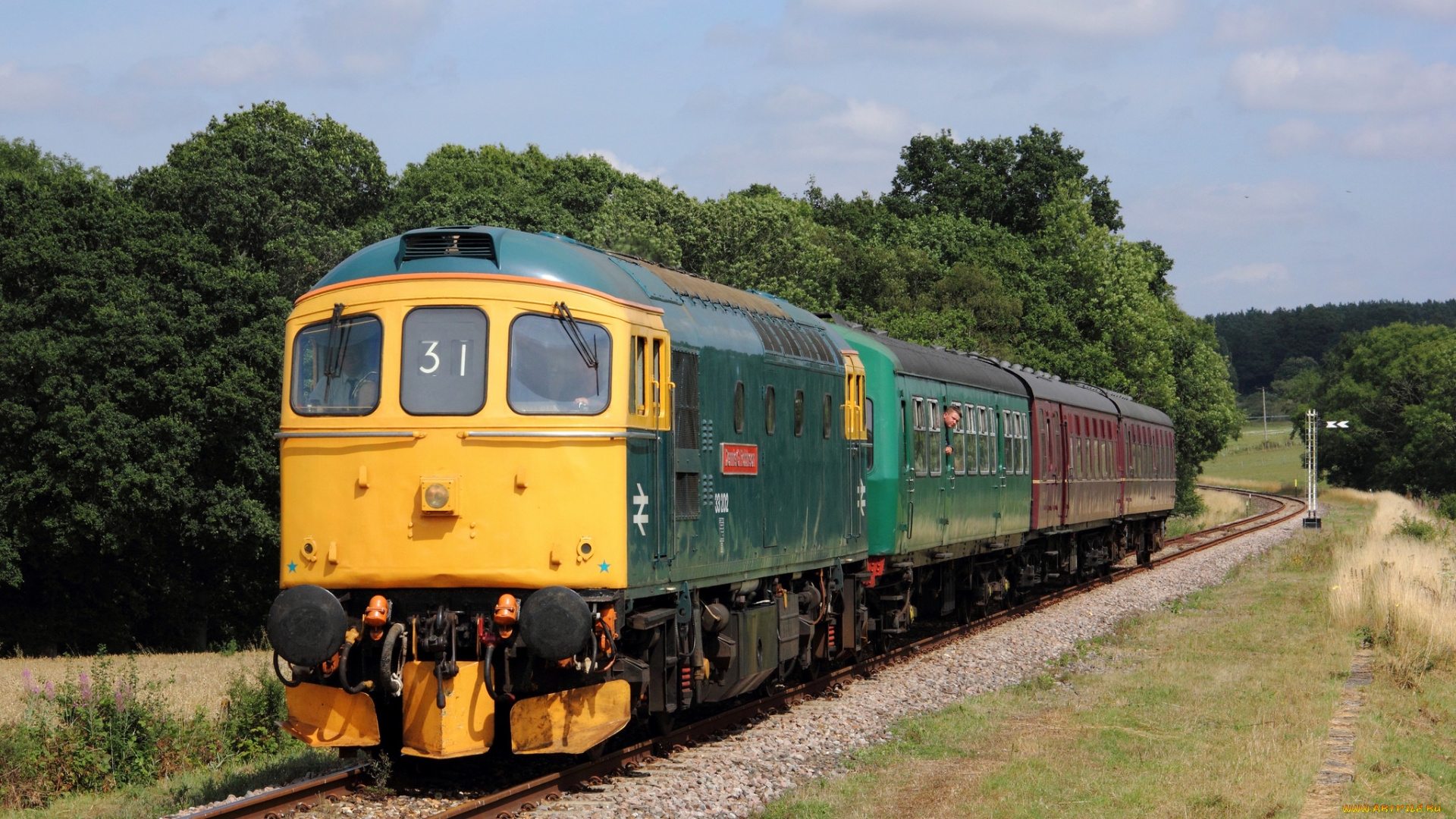 техника, поезда, дорога, железная, состав, локомотив