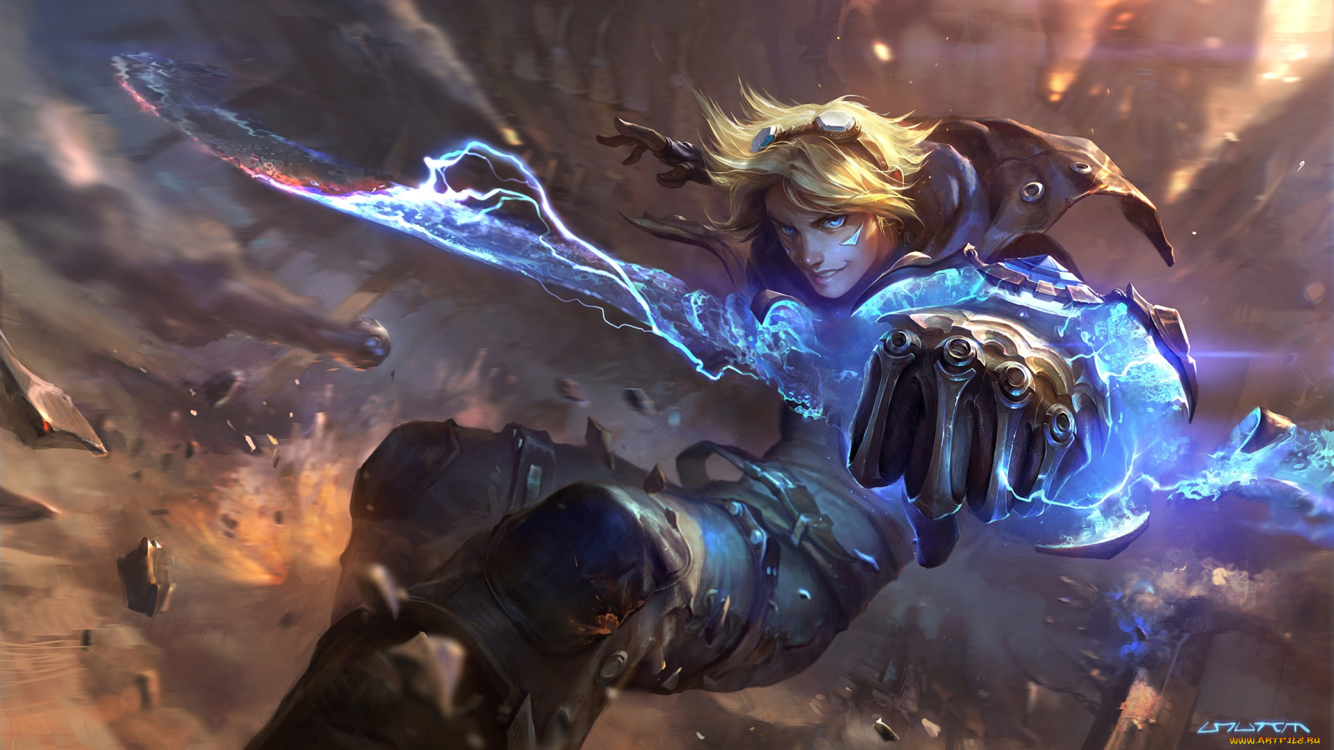видео, игры, league, of, legends, prodigal, explorer, парень, ezreal, league, of, legends, ???????