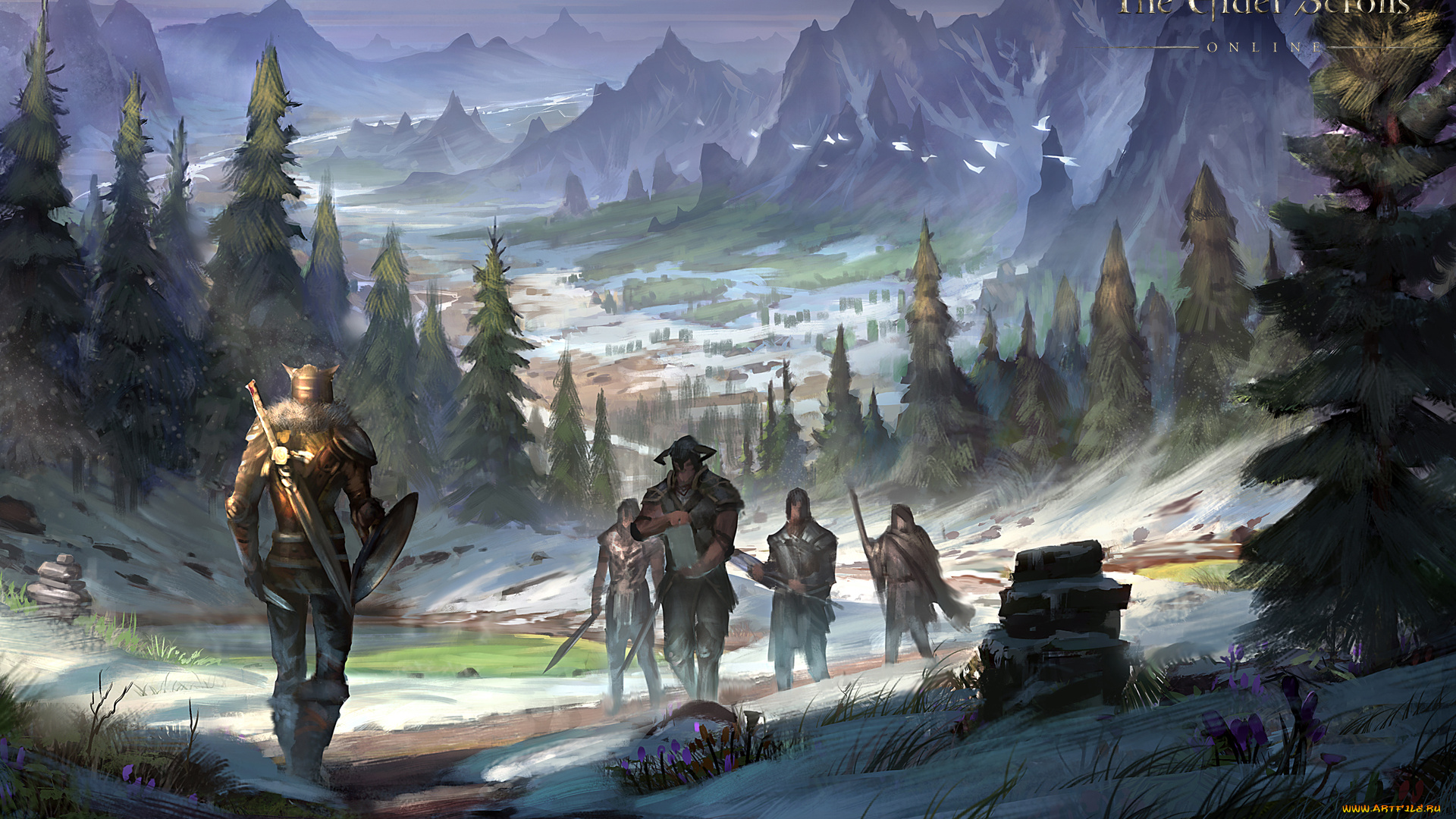 видео, игры, the, elder, scrolls, online, the, elder, scrolls, online, игра, экшен, онлайн