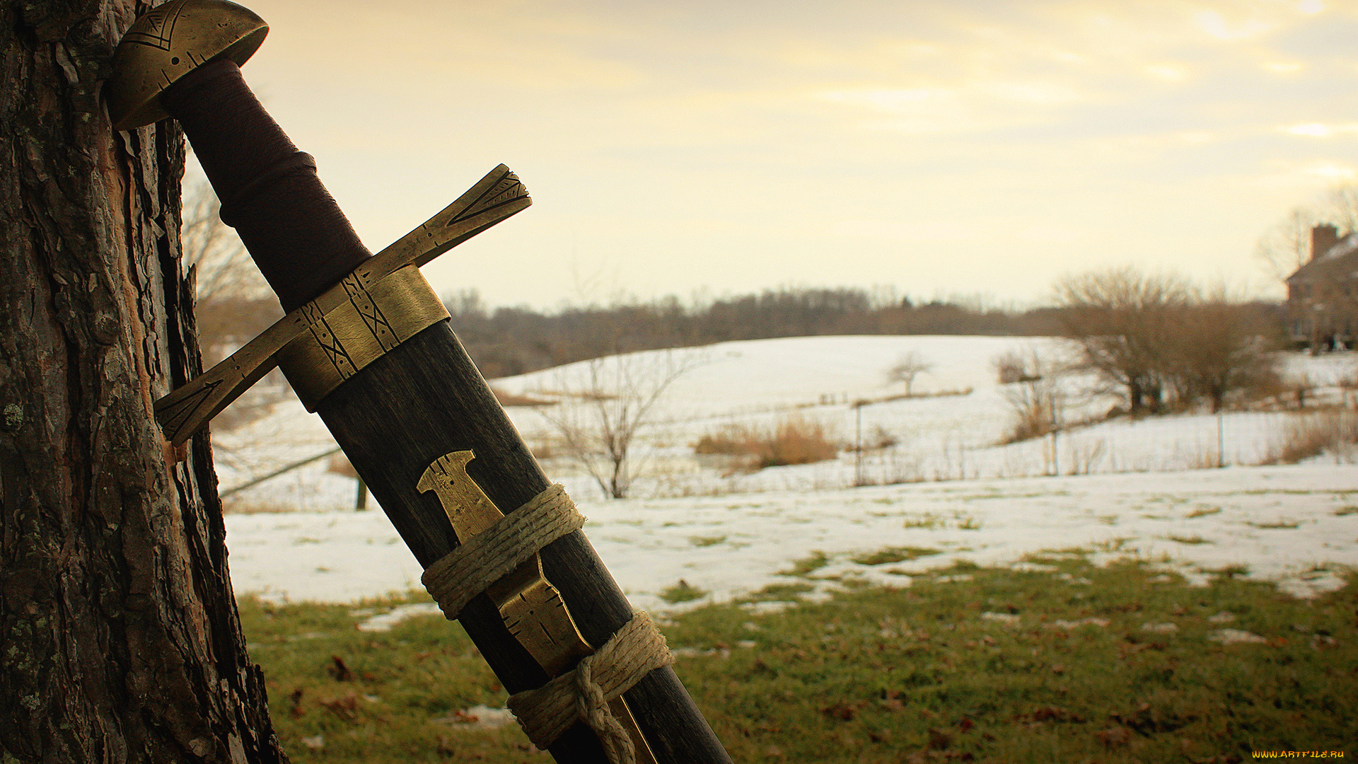 видео, игры, the, elder, scrolls, v, , skyrim, меч