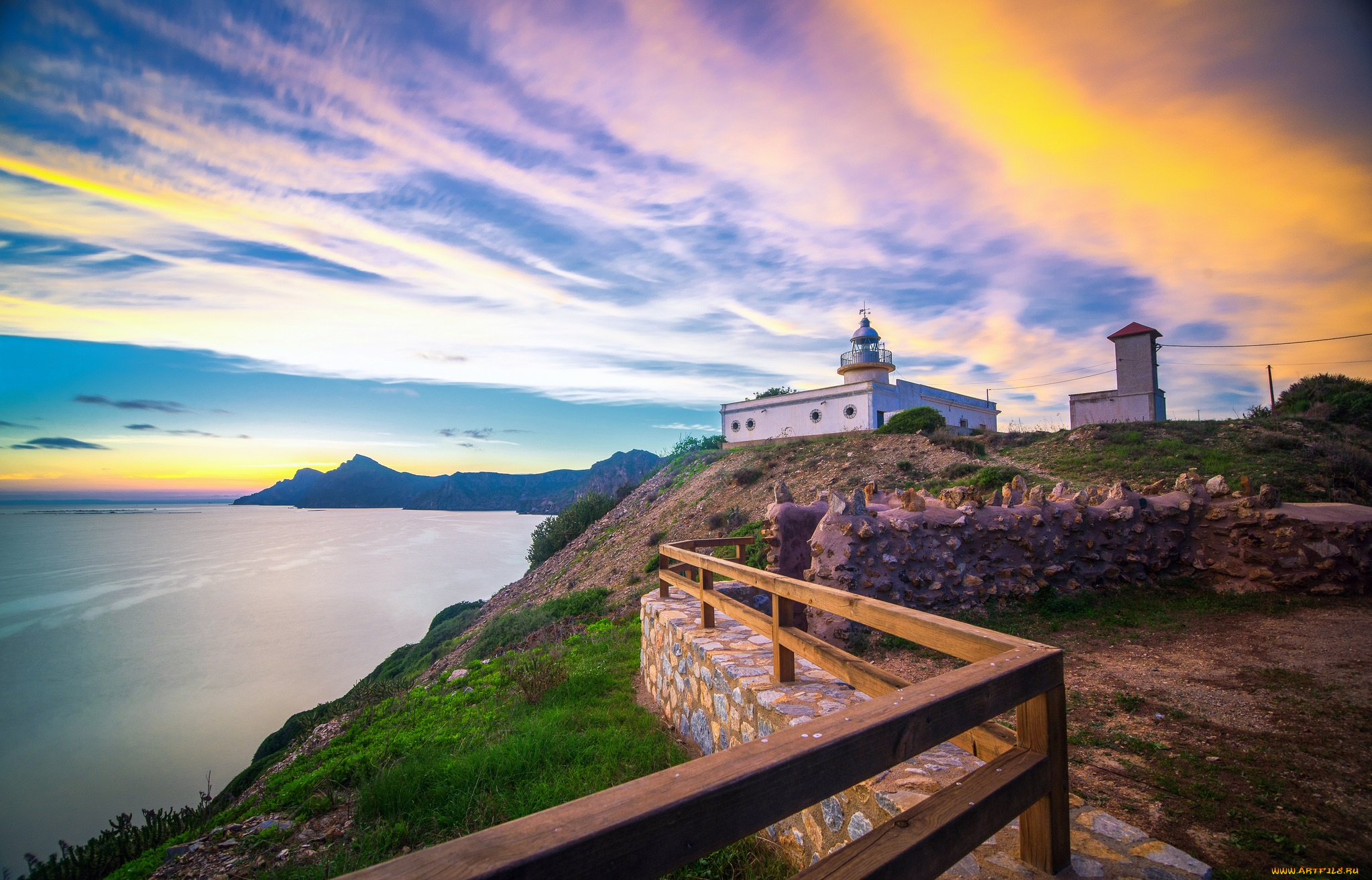 природа, маяки, океан, скалы, маяк