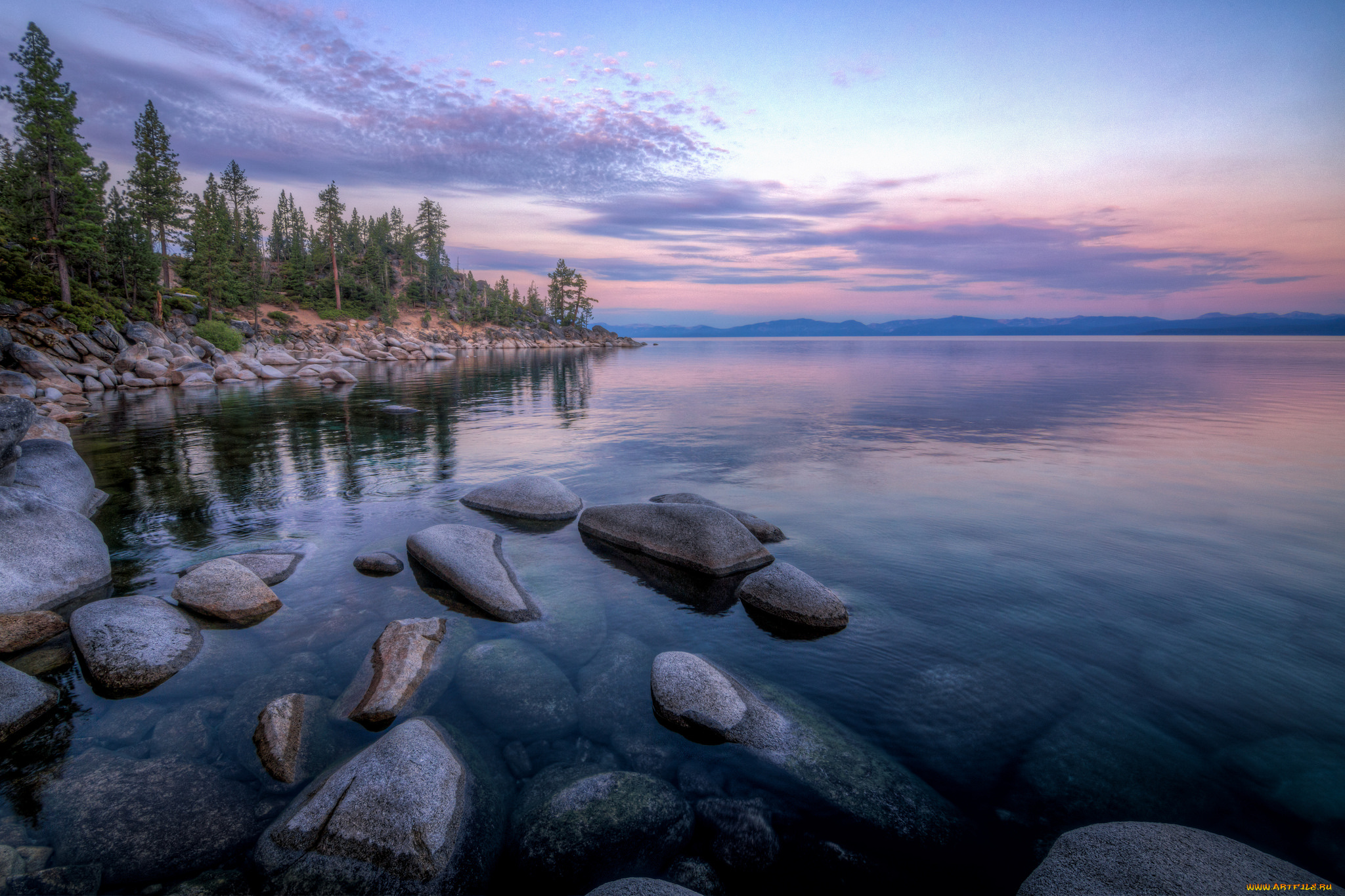 природа, реки, озера, озеро, лес