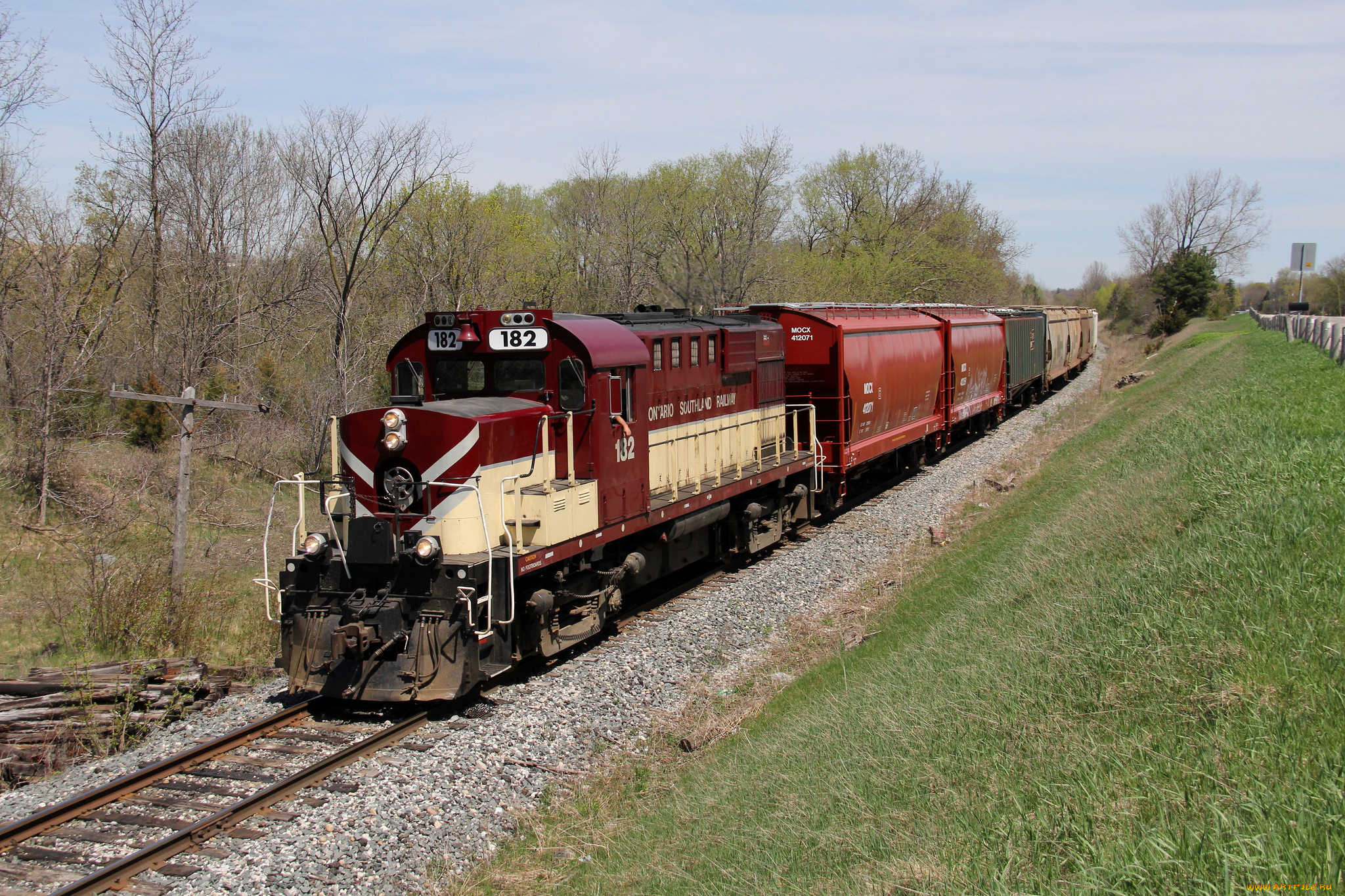 техника, поезда, дорога, локомотив, состав, железная
