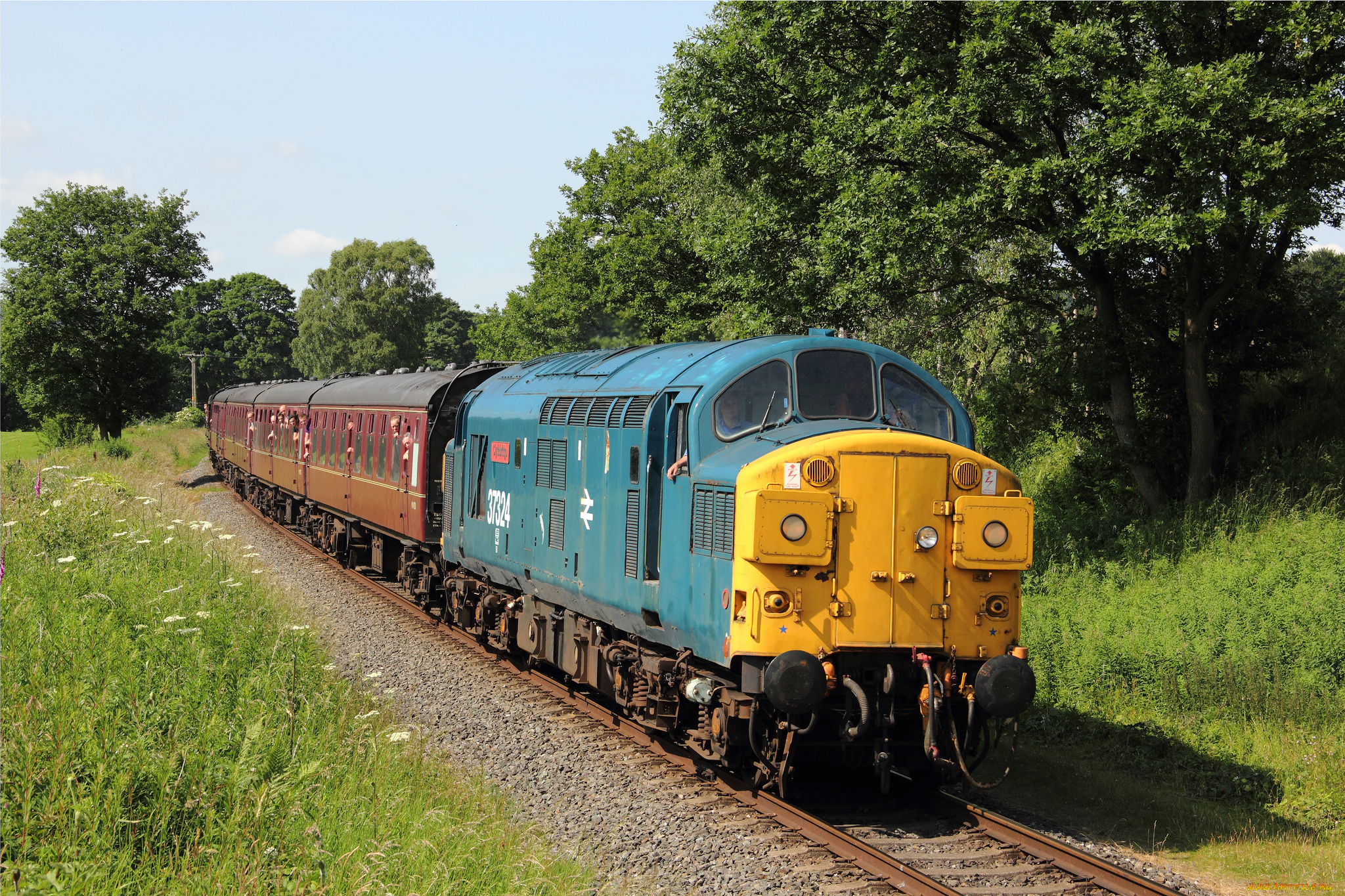 техника, поезда, состав, локомотив, дорога, железная