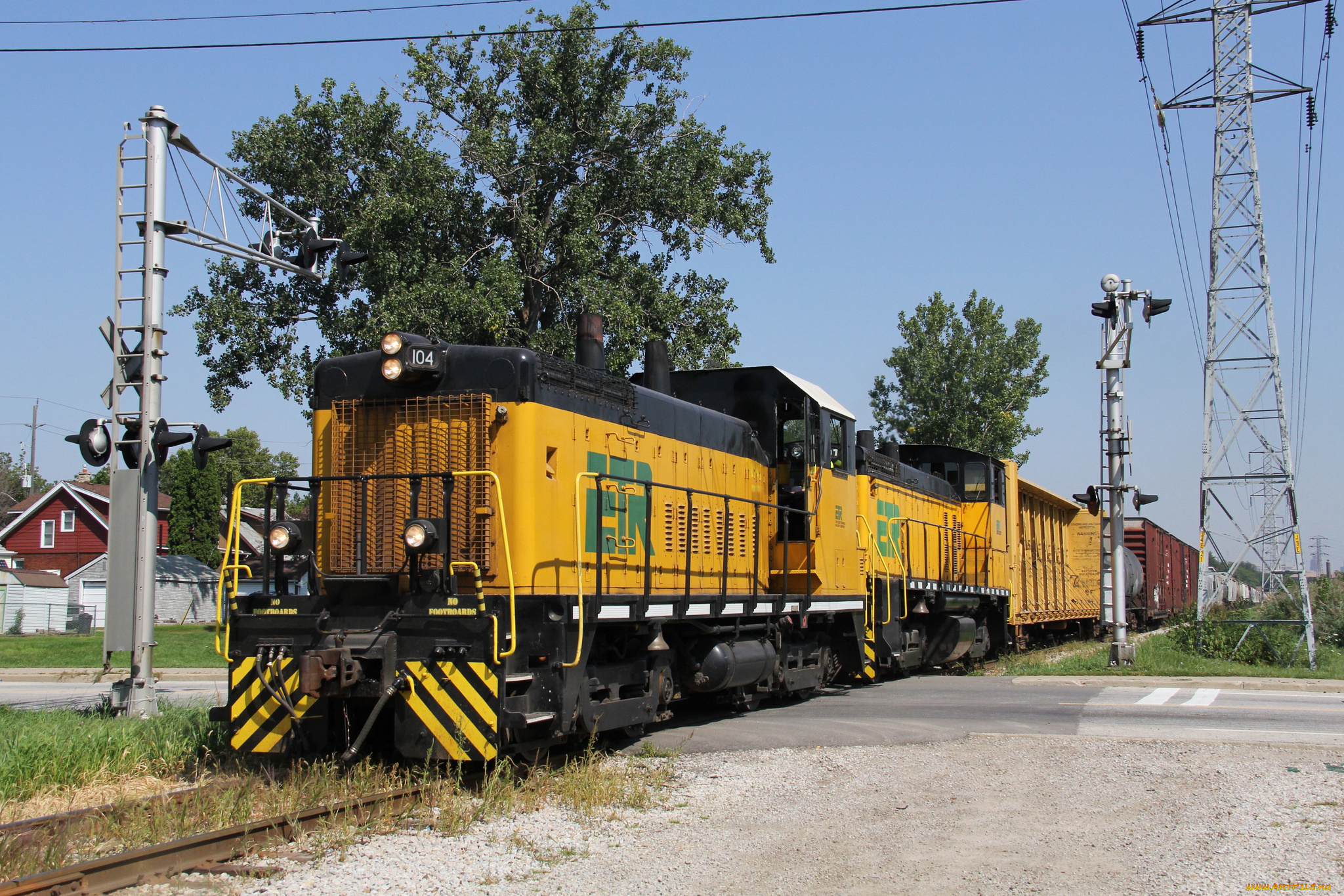 техника, поезда, железная, дорога, локомотив, состав