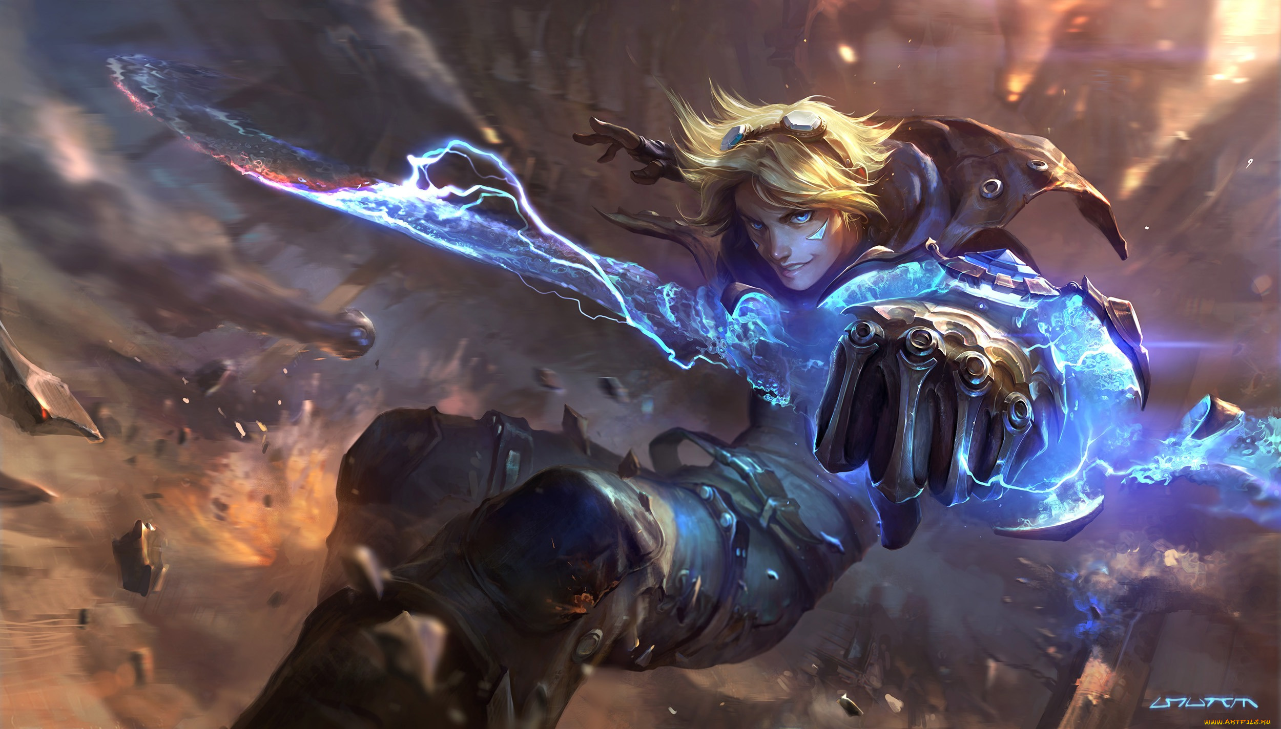 видео, игры, league, of, legends, prodigal, explorer, парень, ezreal, league, of, legends, ???????