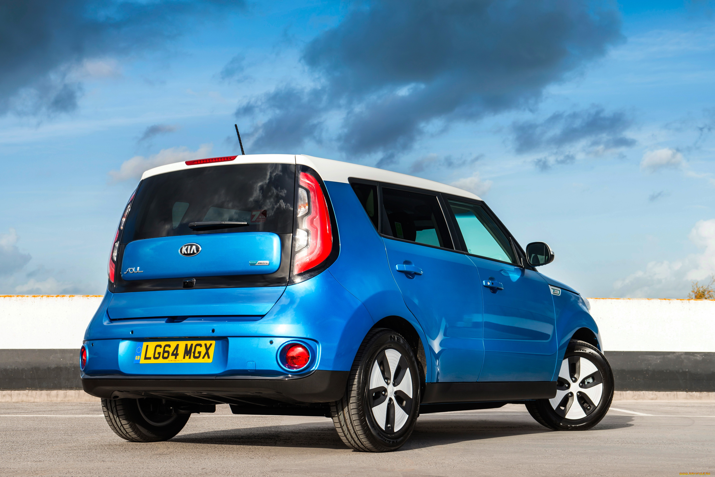 автомобили, kia, синий, 2014г, uk-spec, ev, soul