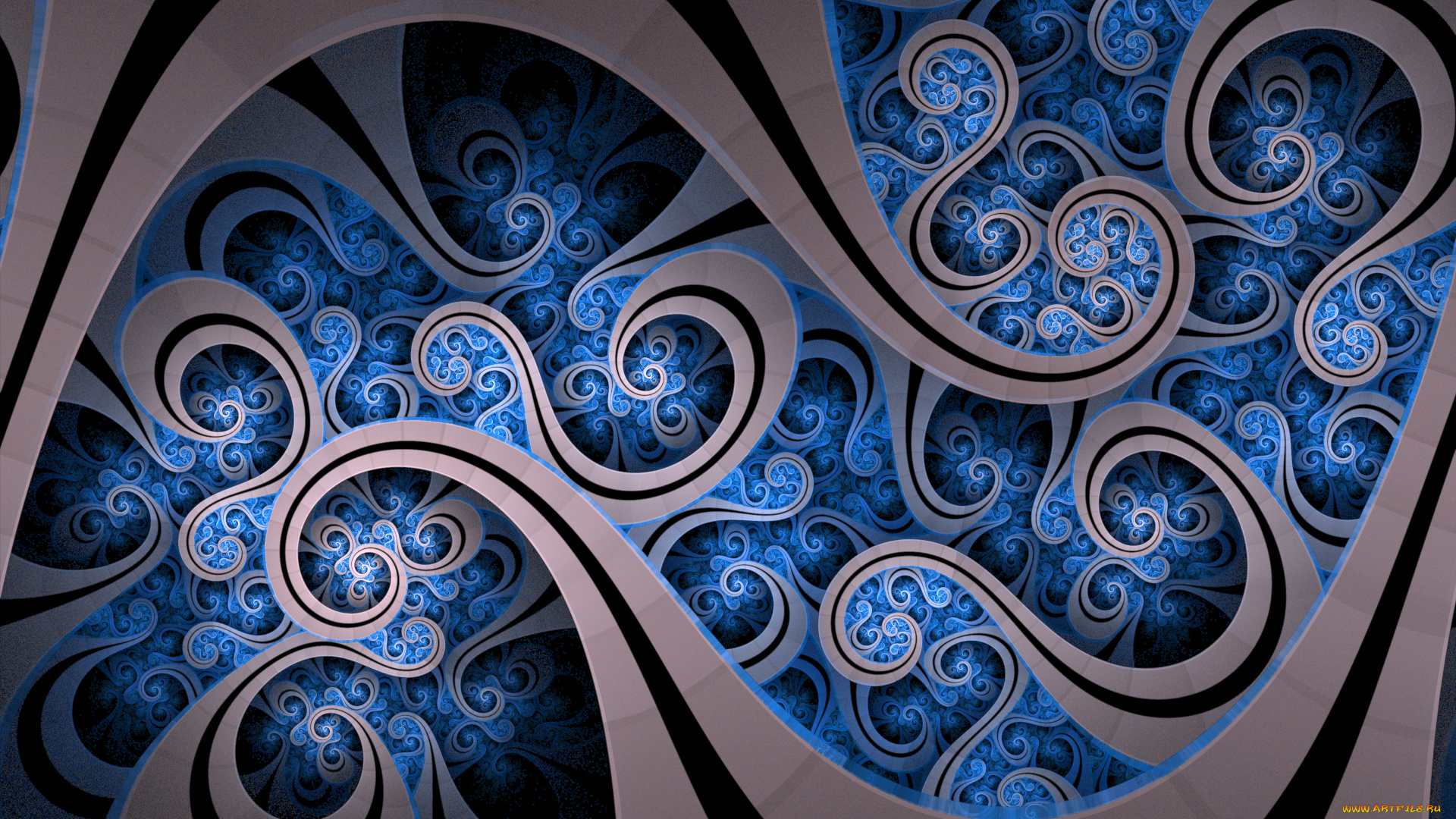 3д, графика, фракталы, , fractal, узор, фон, цвета