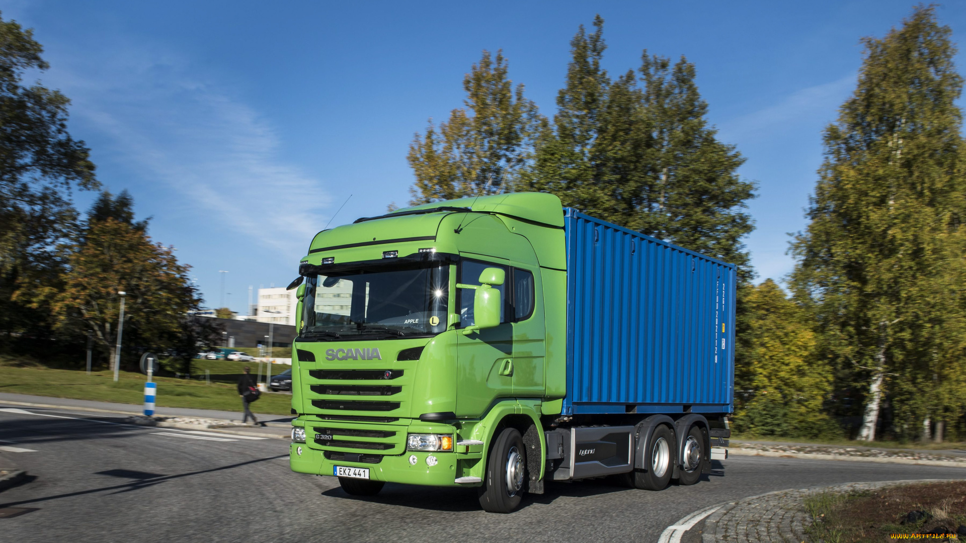 автомобили, scania, cab, highline, hybrid, g320, 2015г