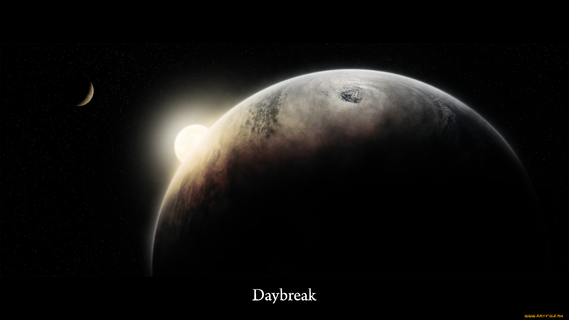 космос, арт, планеты, звезды, вселенная, галактика