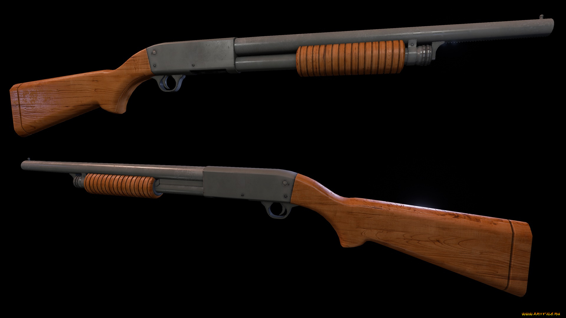 оружие, 3d, винтовки