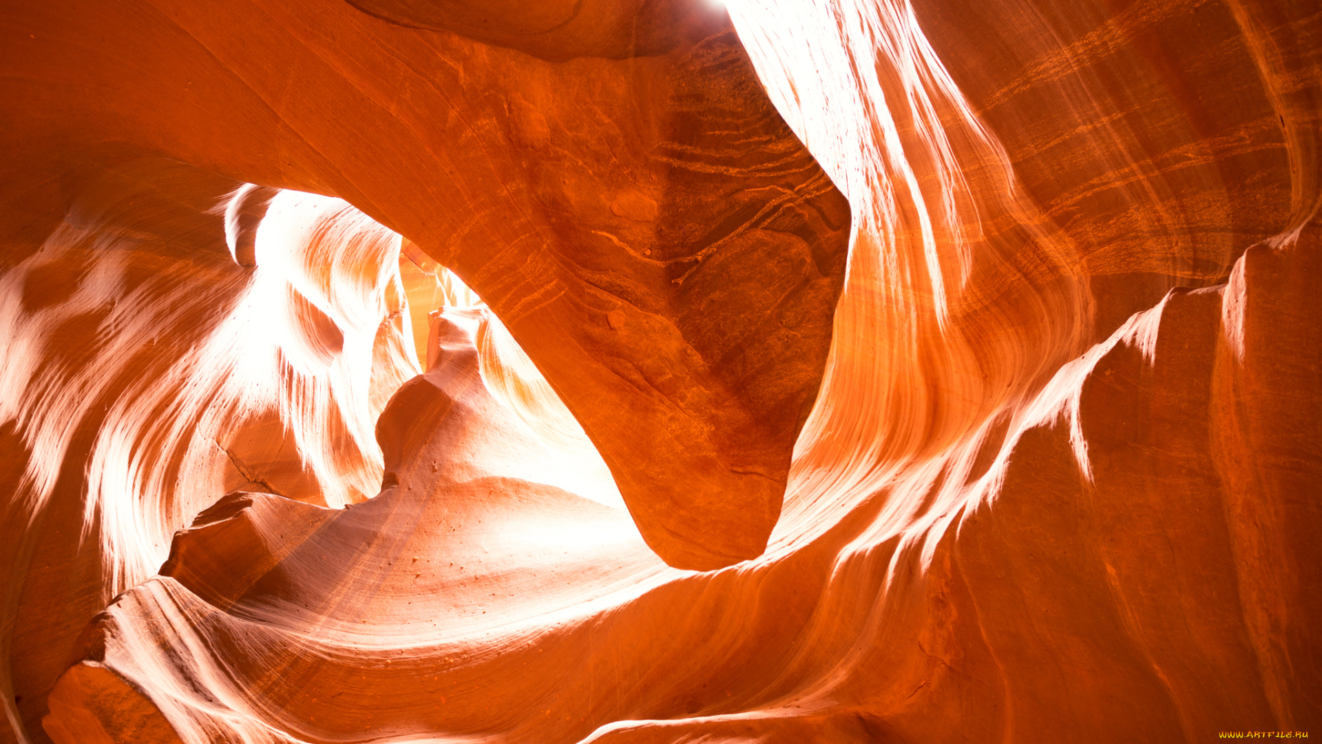 природа, горы, каньон, антилопы, национальный, парк, юта, сша