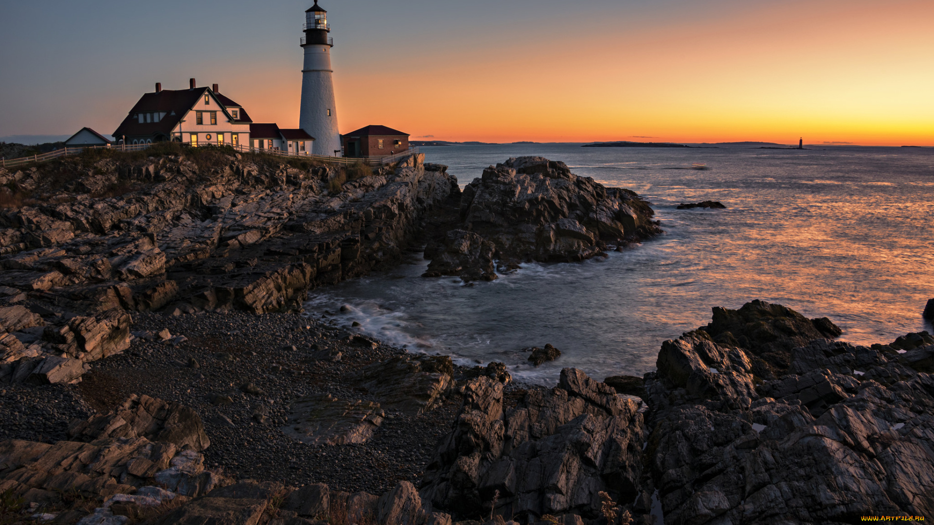 природа, маяки, маяк, побережье