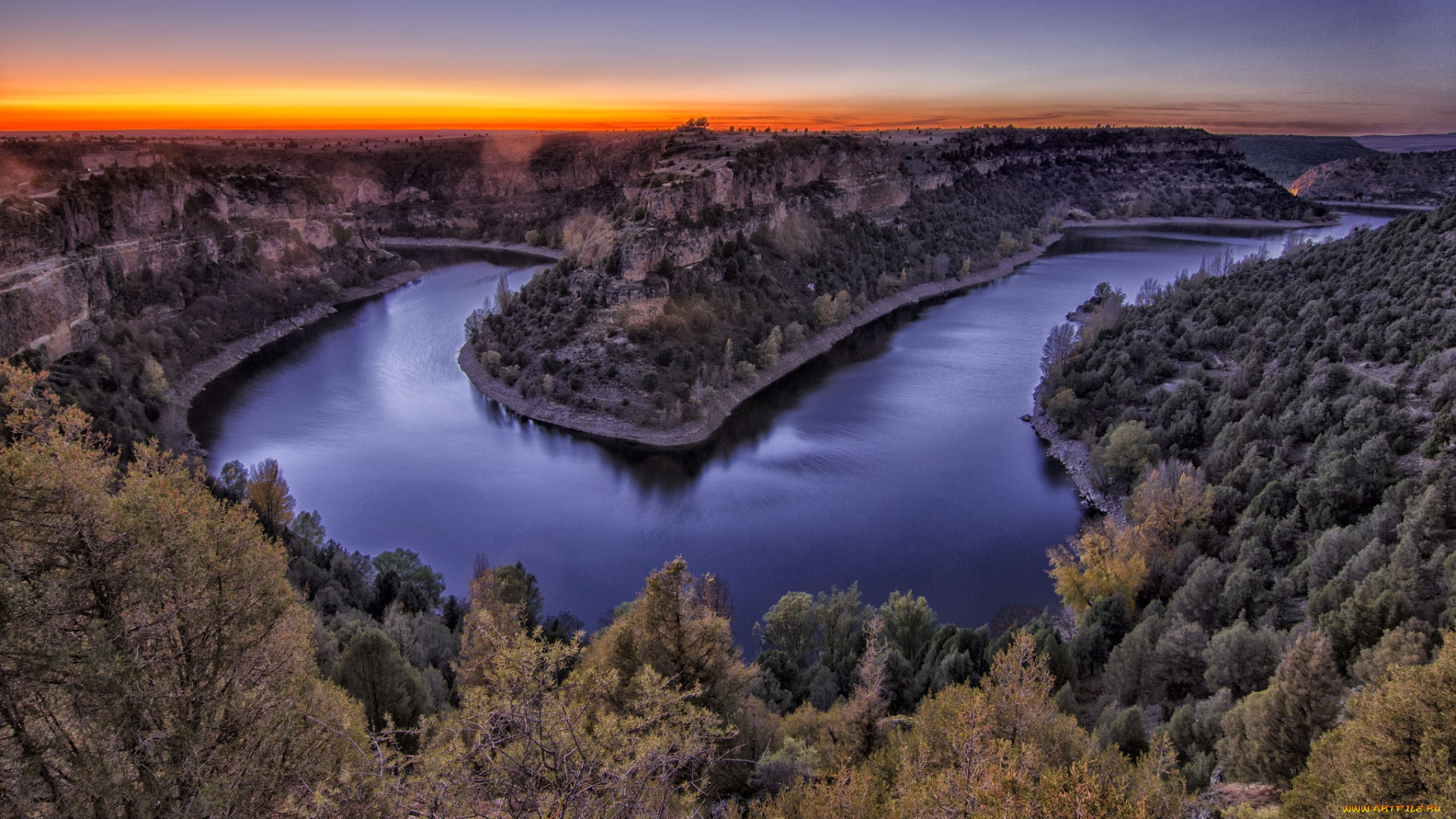 природа, реки, озера, река, каньон