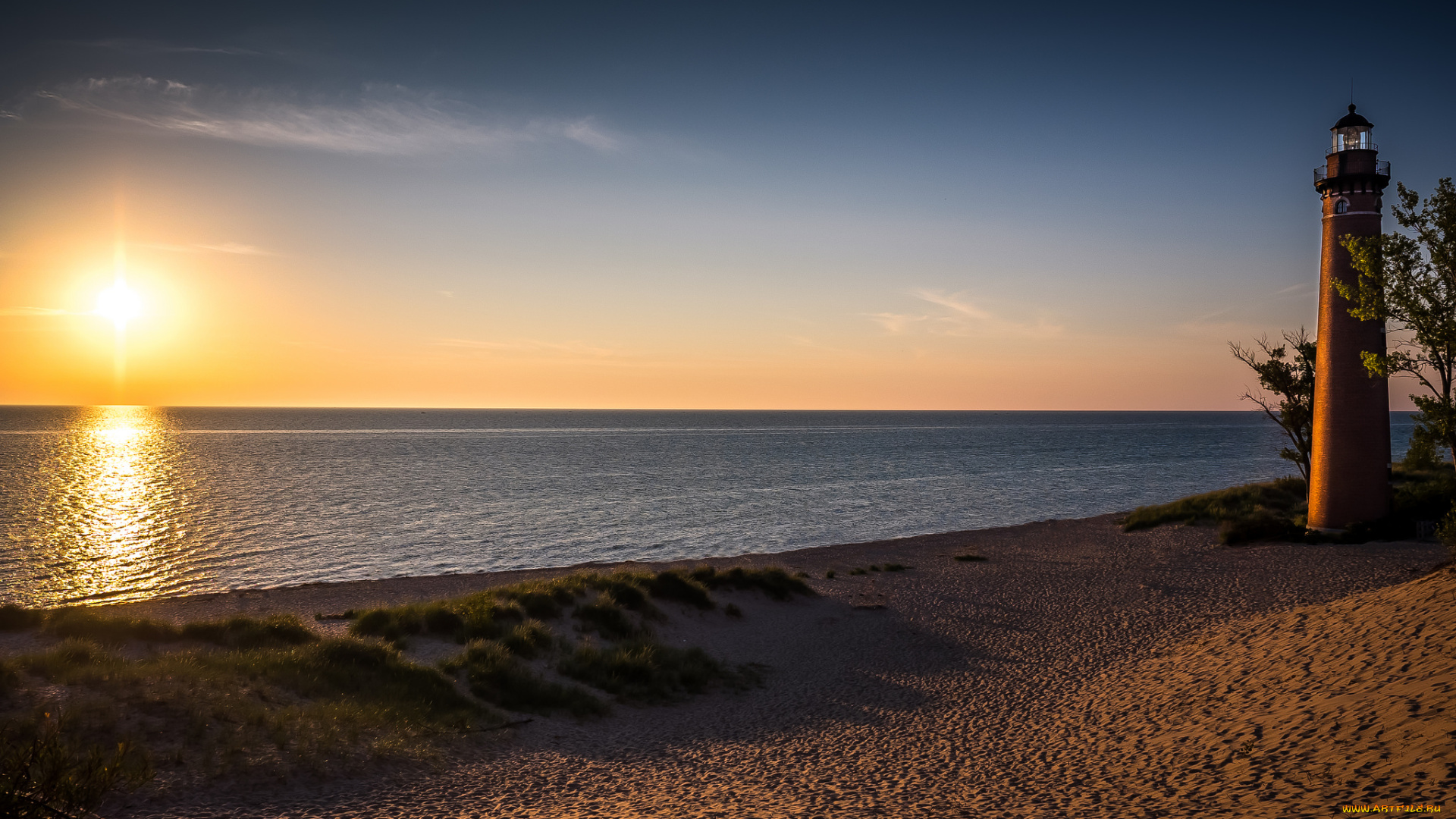 природа, восходы, закаты, рассвет