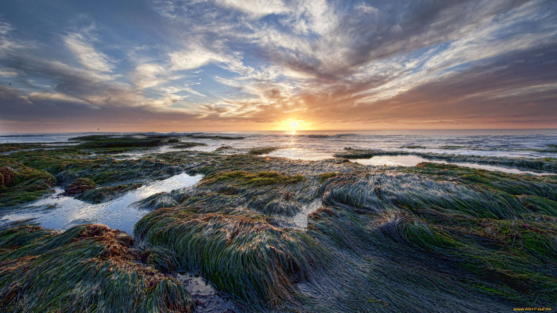 природа, восходы, закаты, рассвет