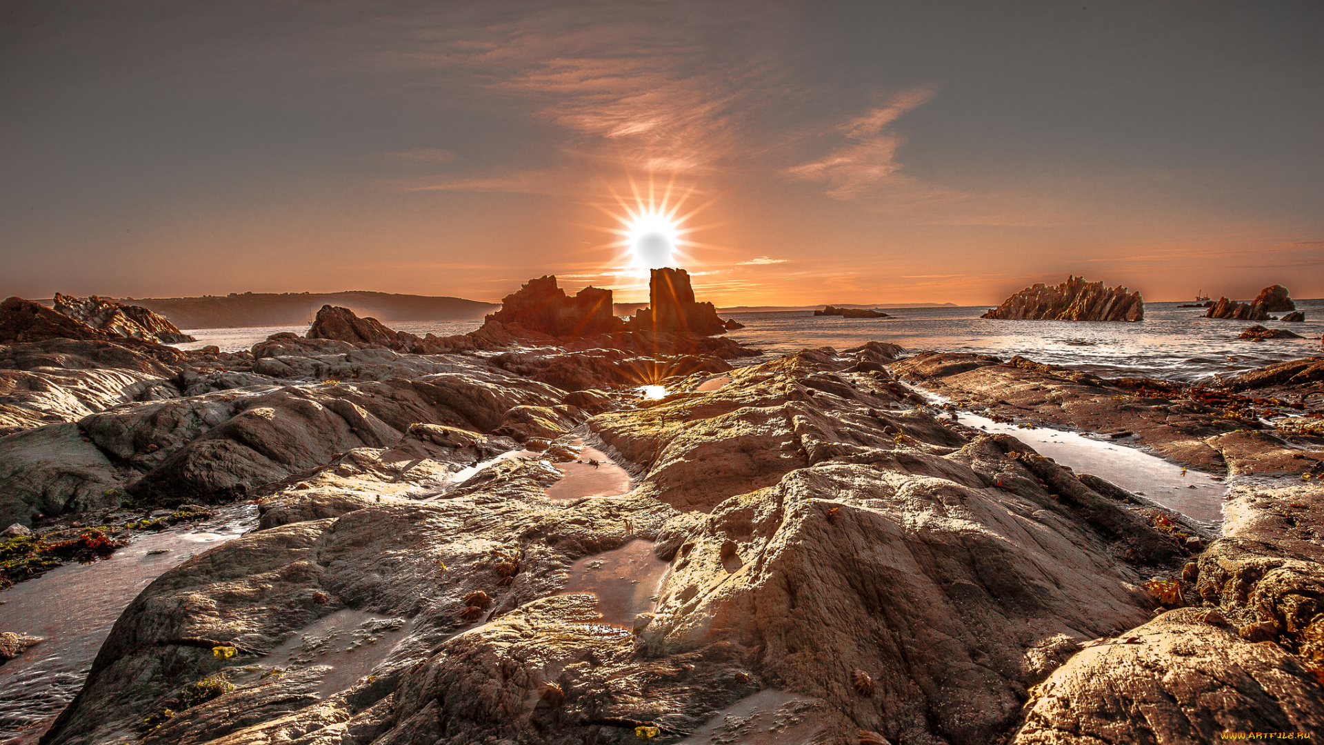 природа, восходы, закаты, рассвет