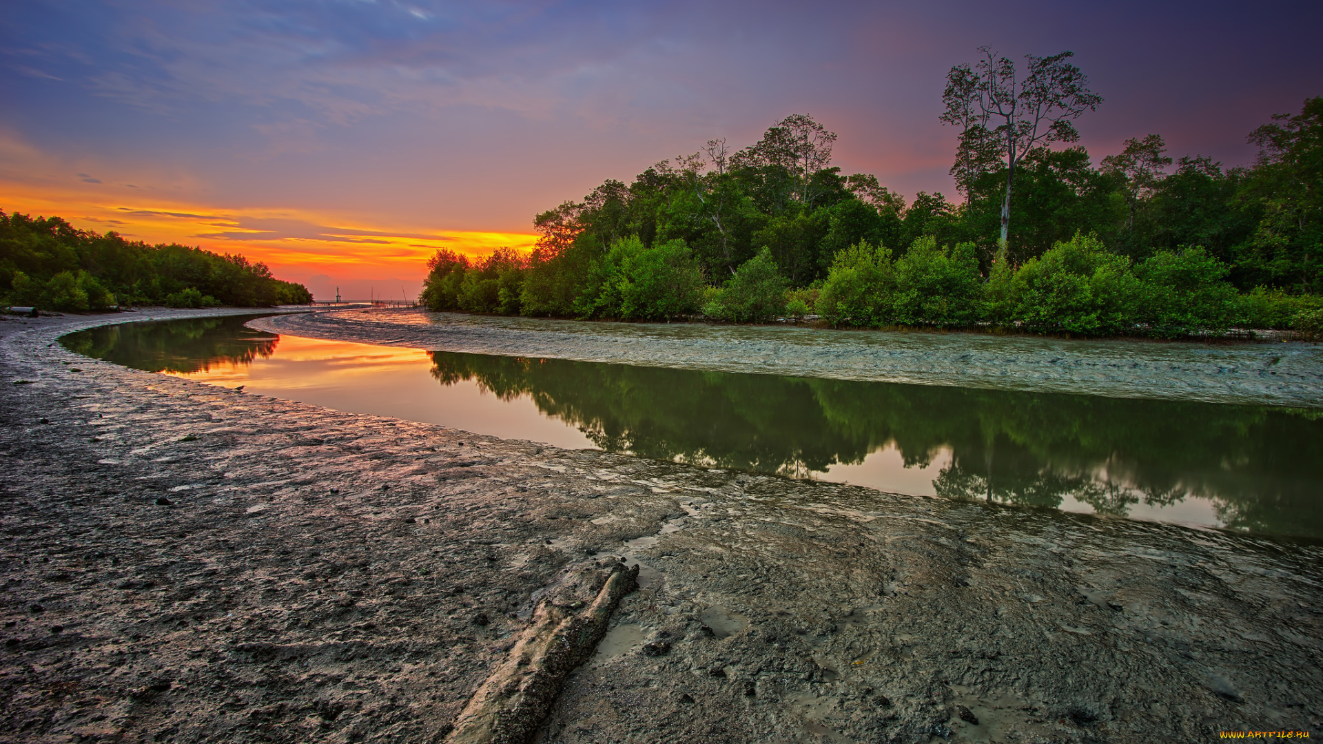 природа, восходы, закаты, рассвет