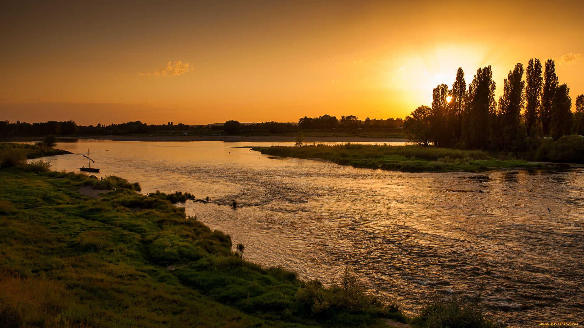 природа, восходы, закаты, заря