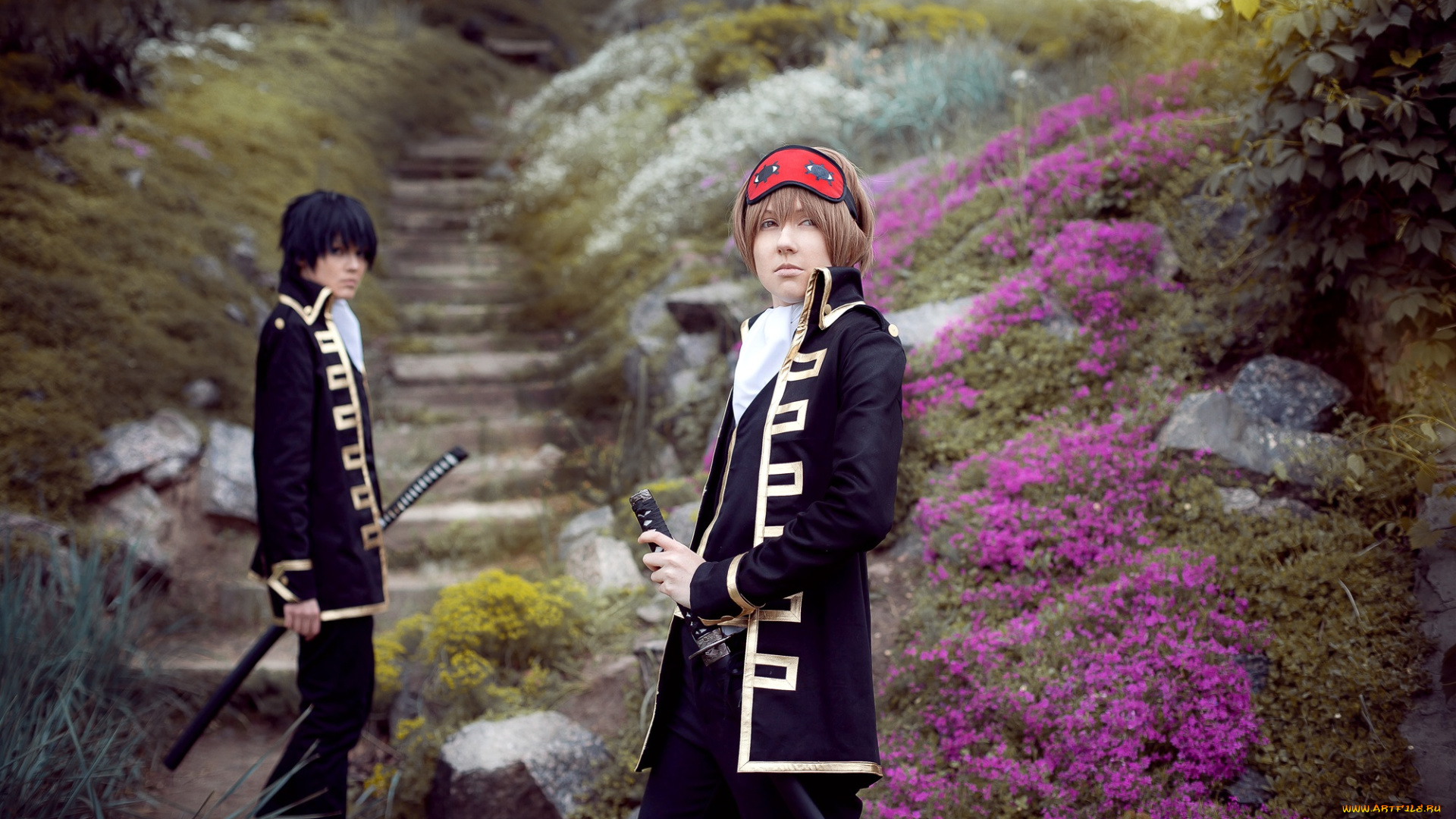 разное, cosplay, , косплей, арт, парни, аниме, гинтама