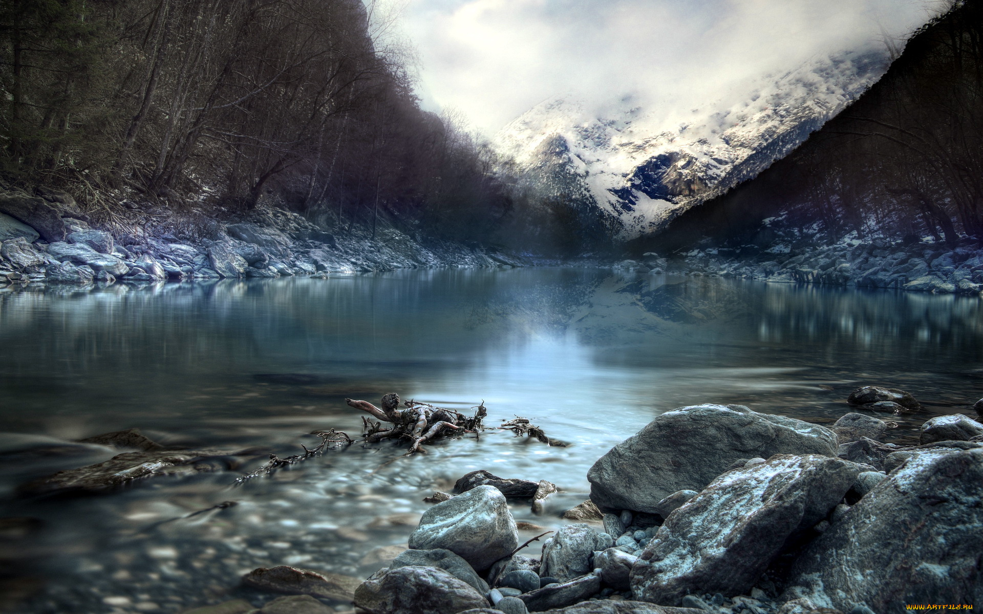 природа, реки, озера, горы, река