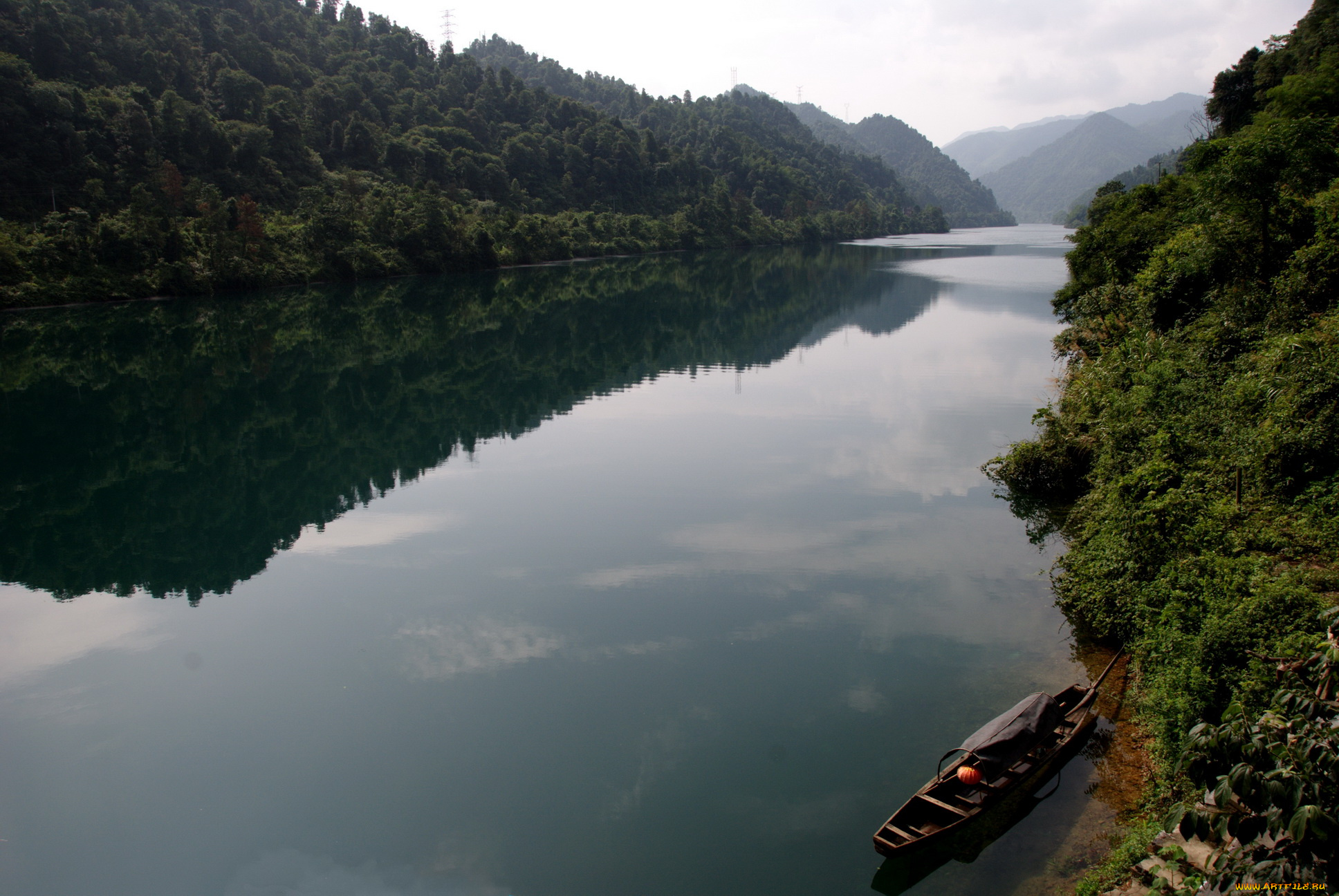 природа, реки, озера, река, горы