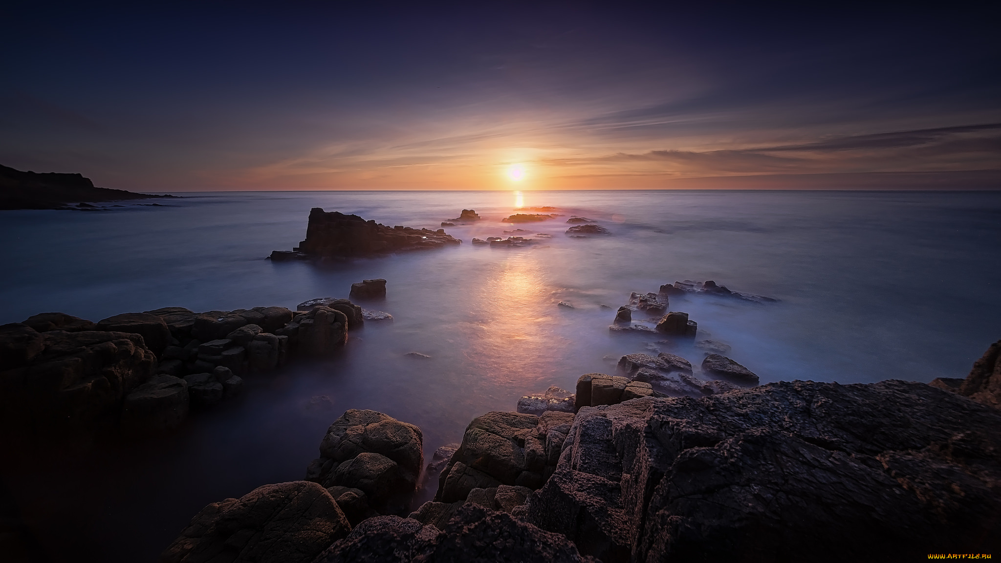 природа, восходы, закаты, закат