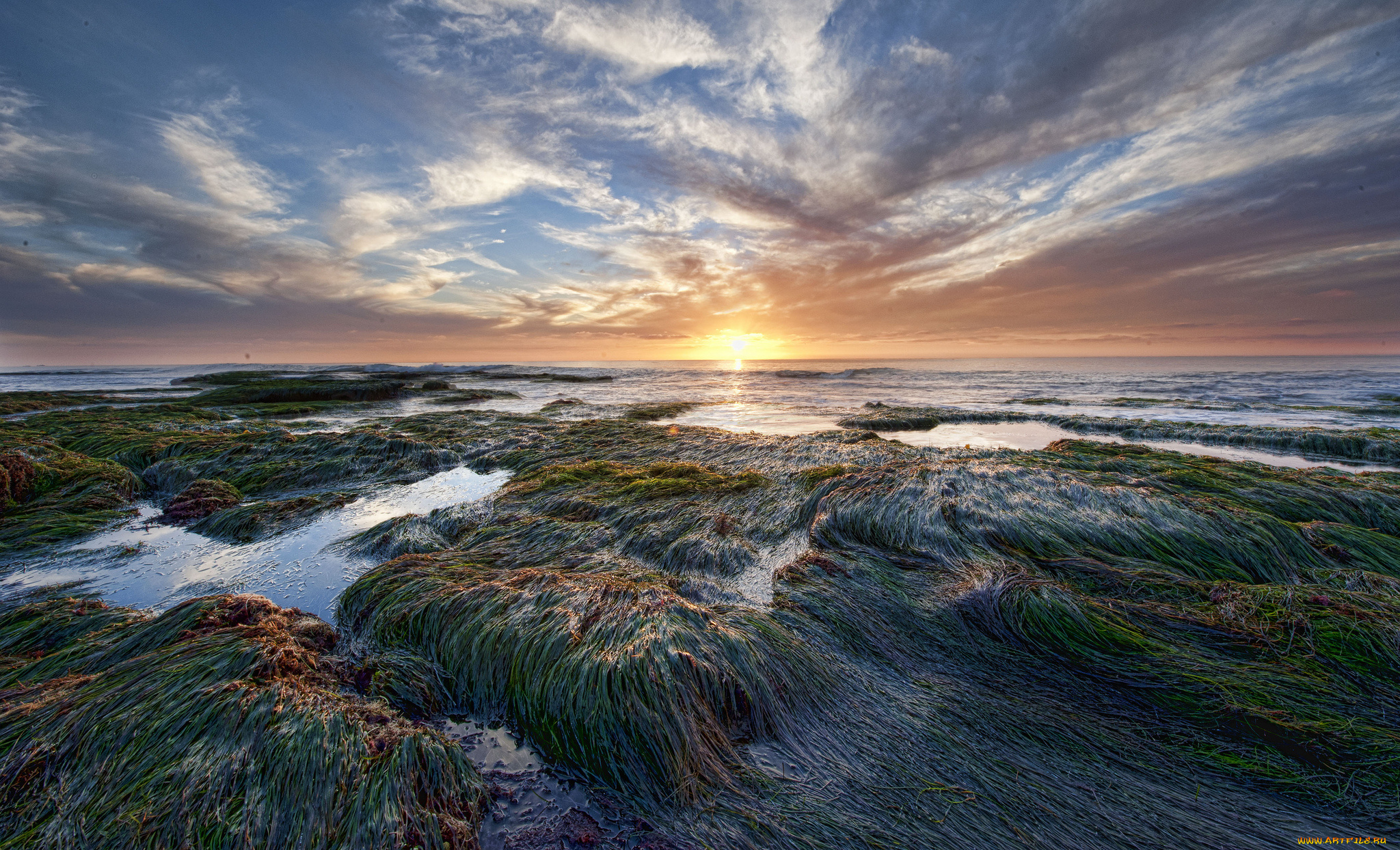 природа, восходы, закаты, рассвет