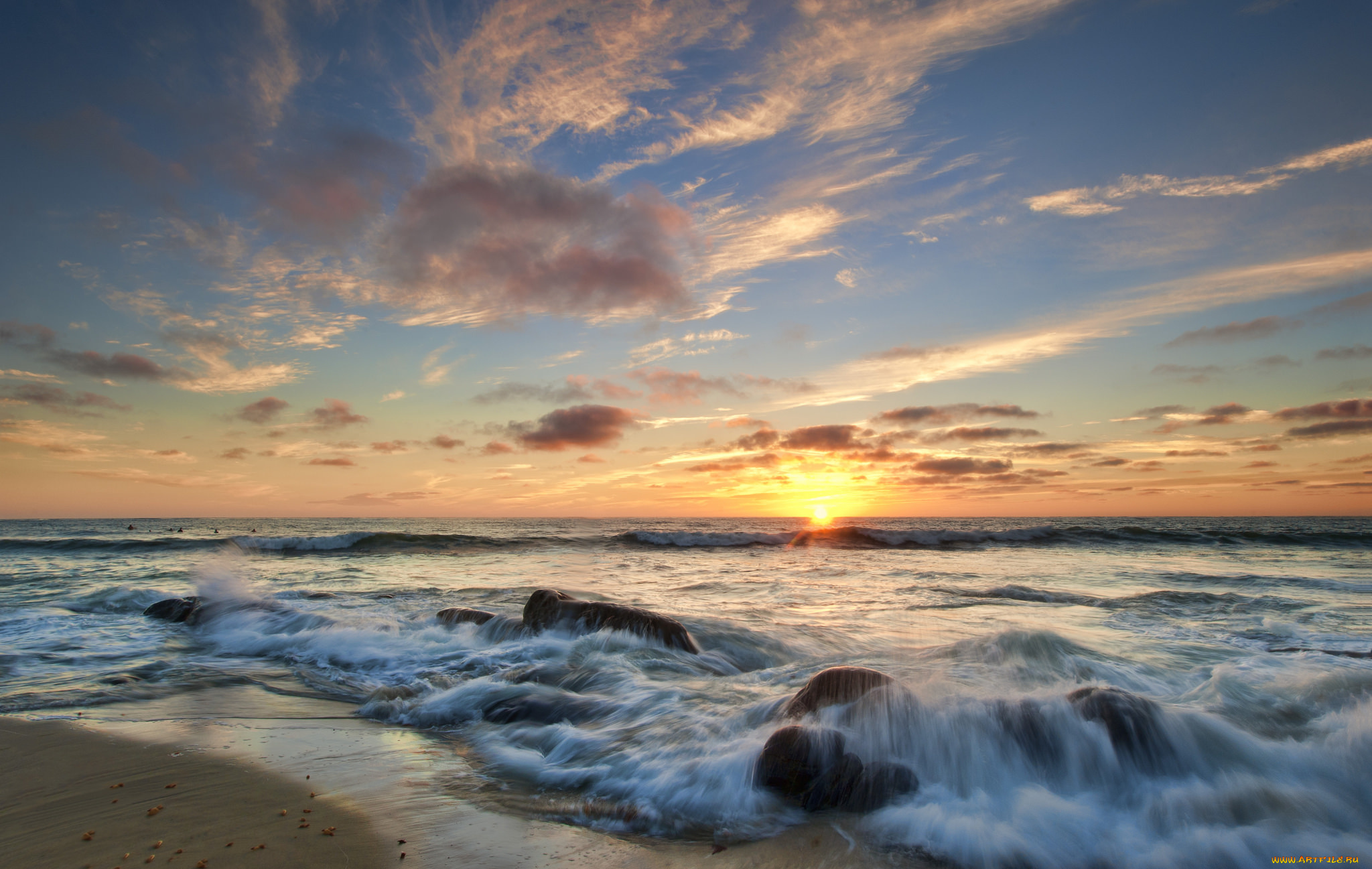 природа, восходы, закаты, рассвет