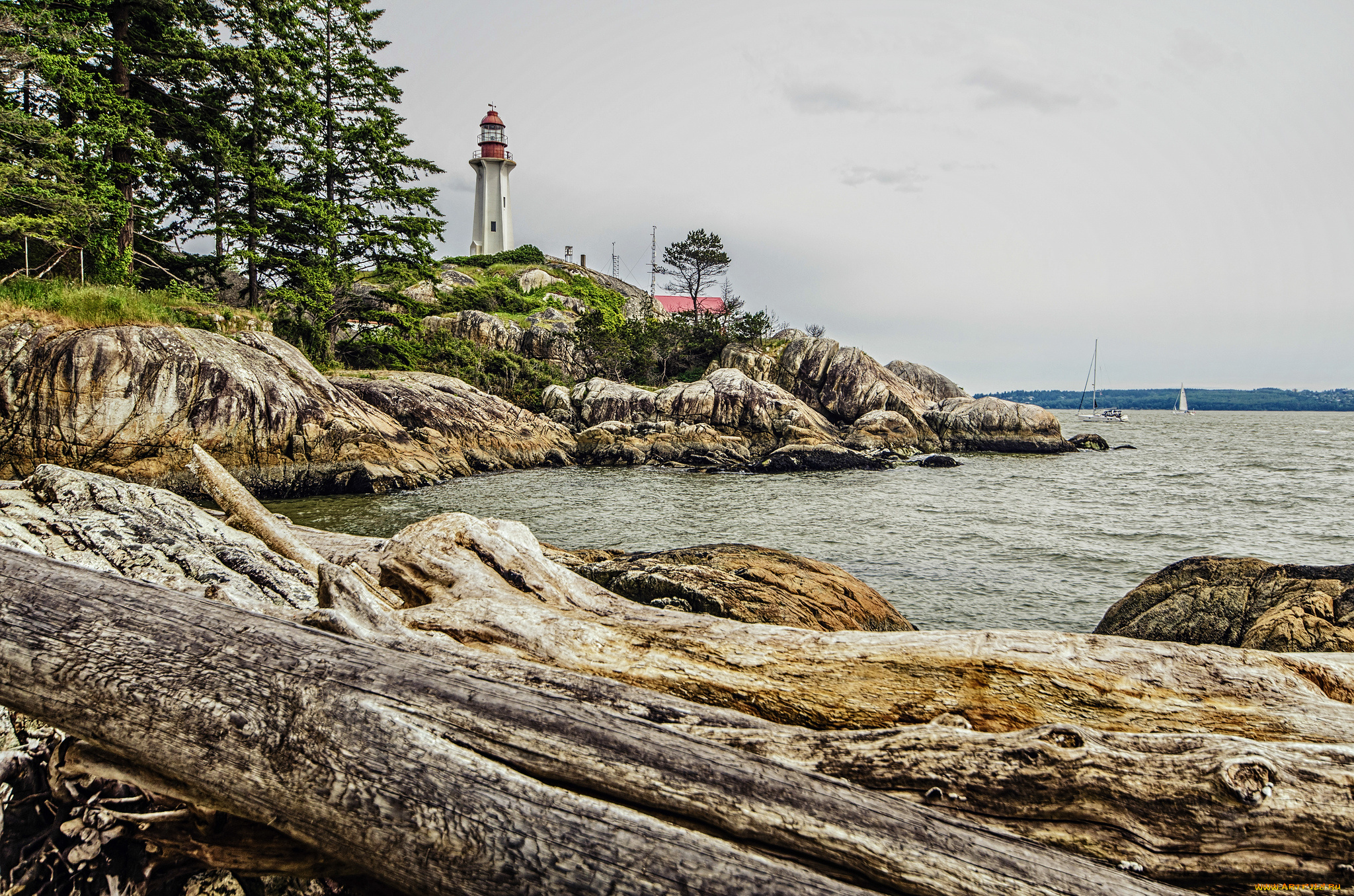 природа, маяки, маяк, побережье