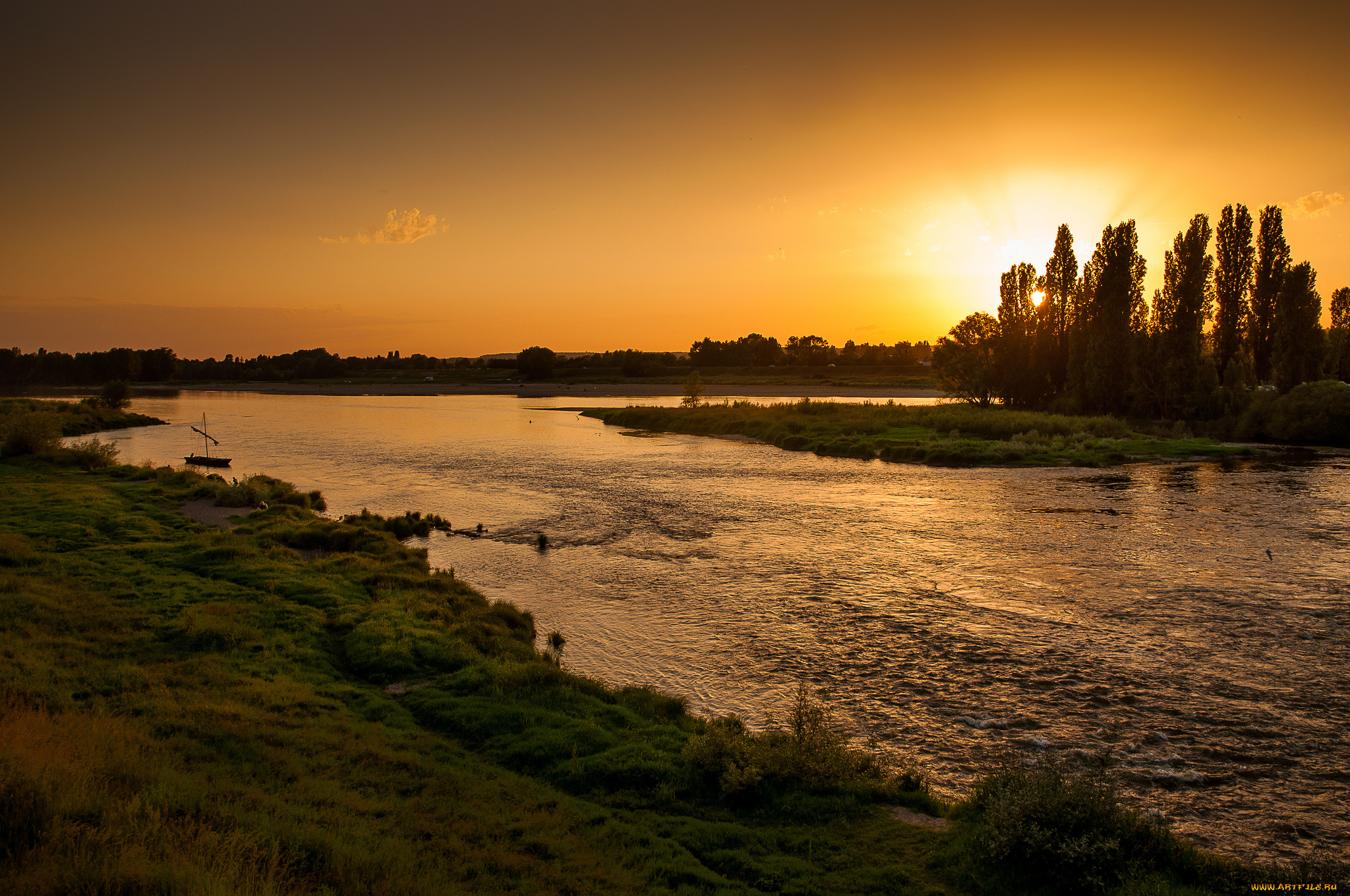 природа, восходы, закаты, заря