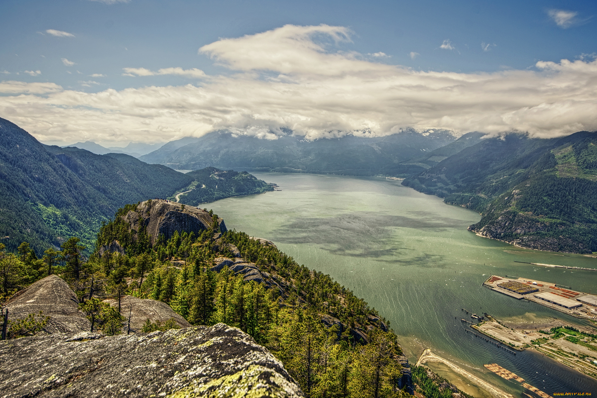 природа, реки, озера, горы, лес, река