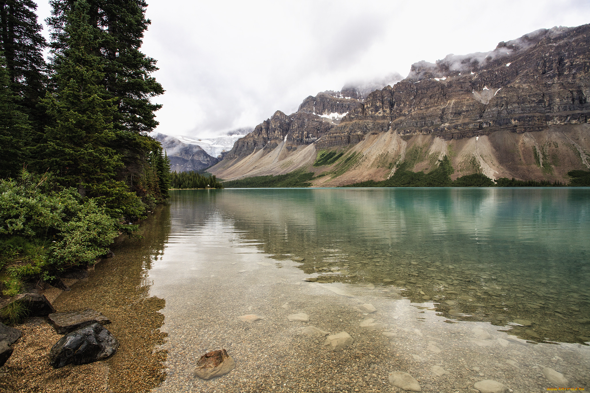 природа, реки, озера, река, лес, горы