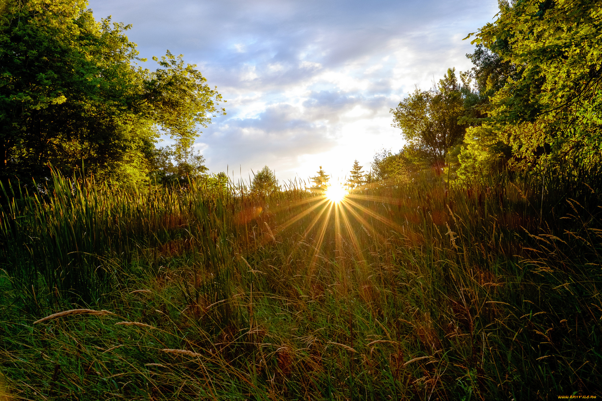 природа, восходы, закаты, рассвет