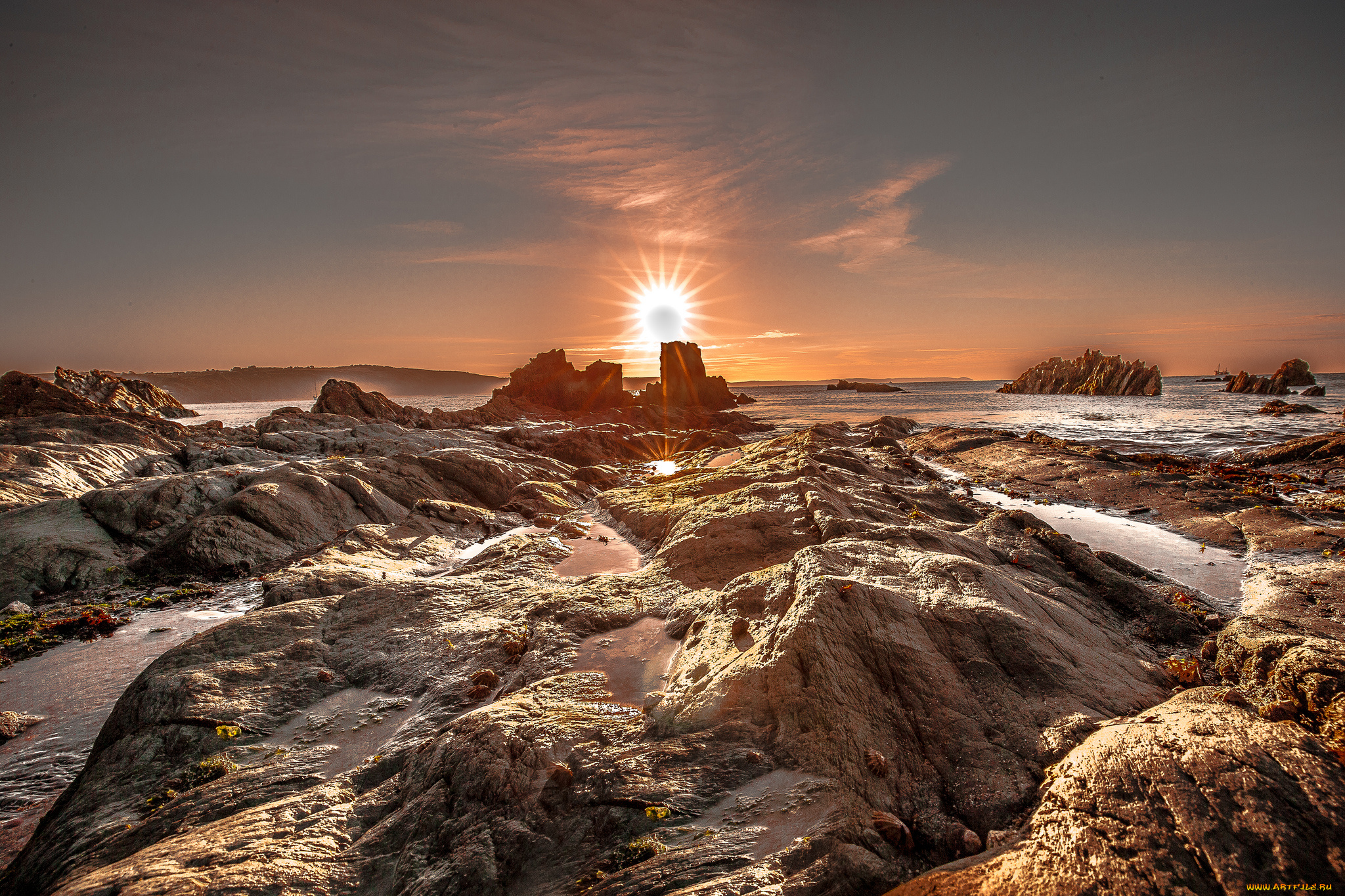 природа, восходы, закаты, рассвет