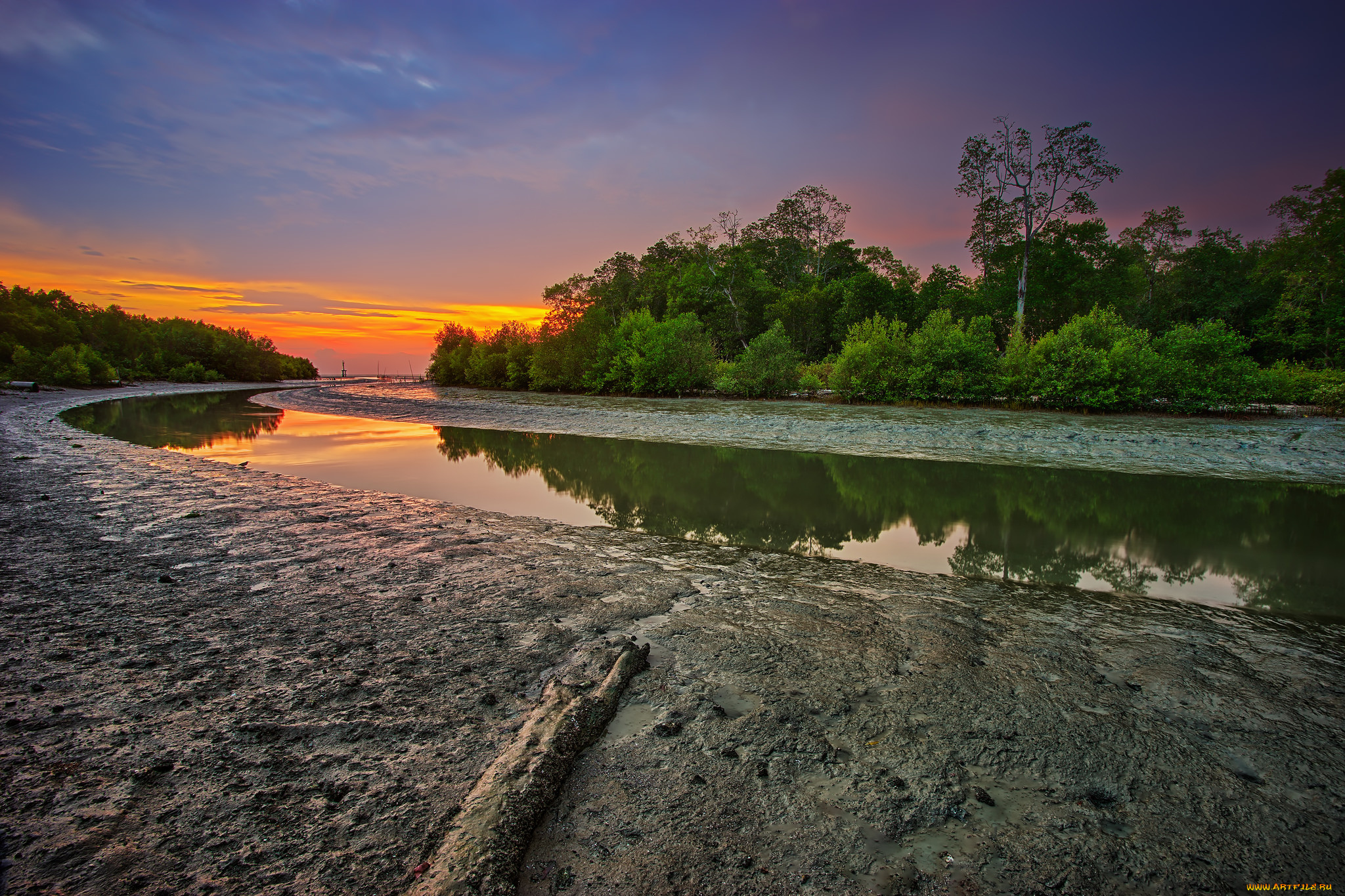 природа, восходы, закаты, рассвет