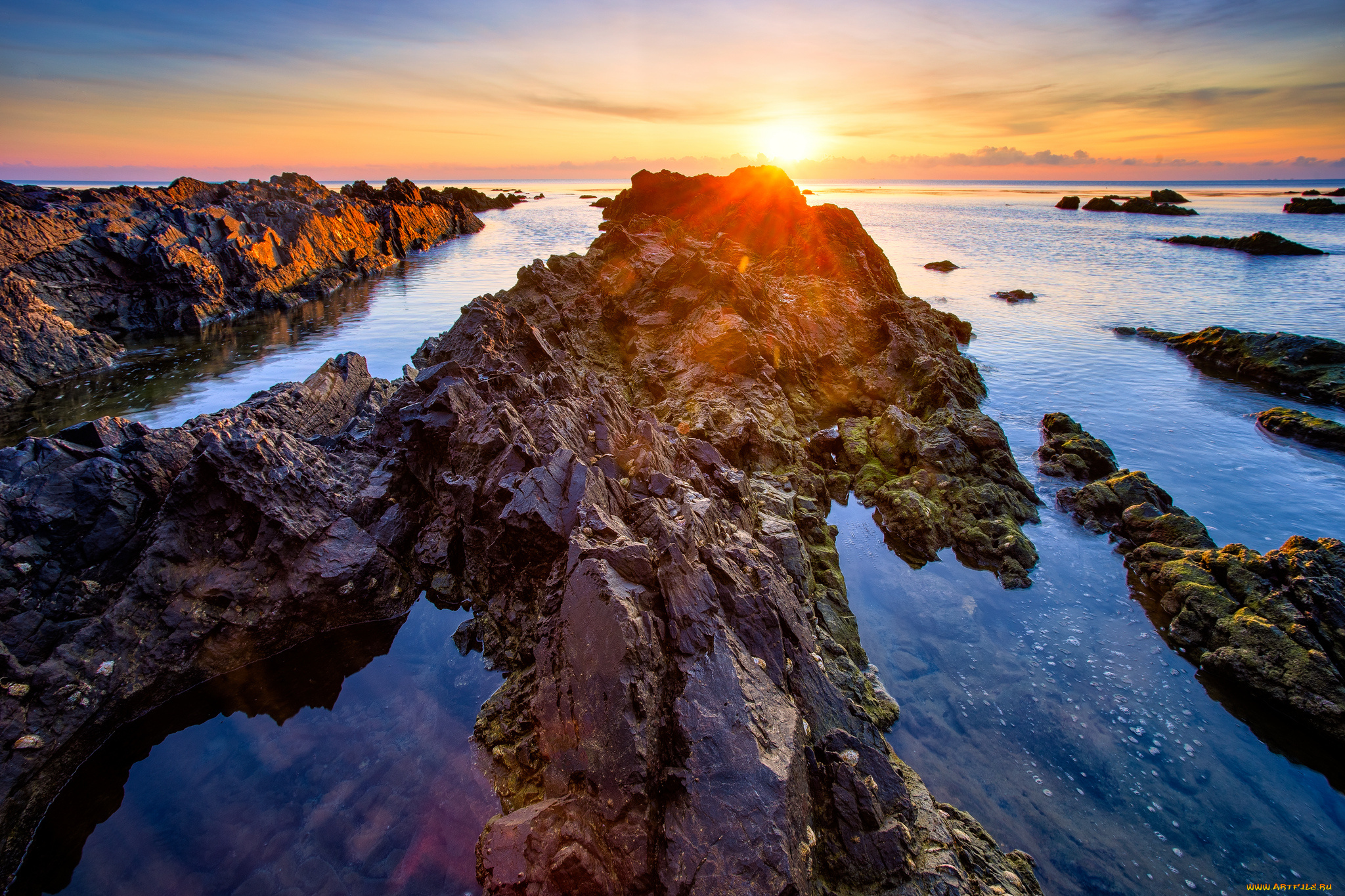 природа, восходы, закаты, рассвет