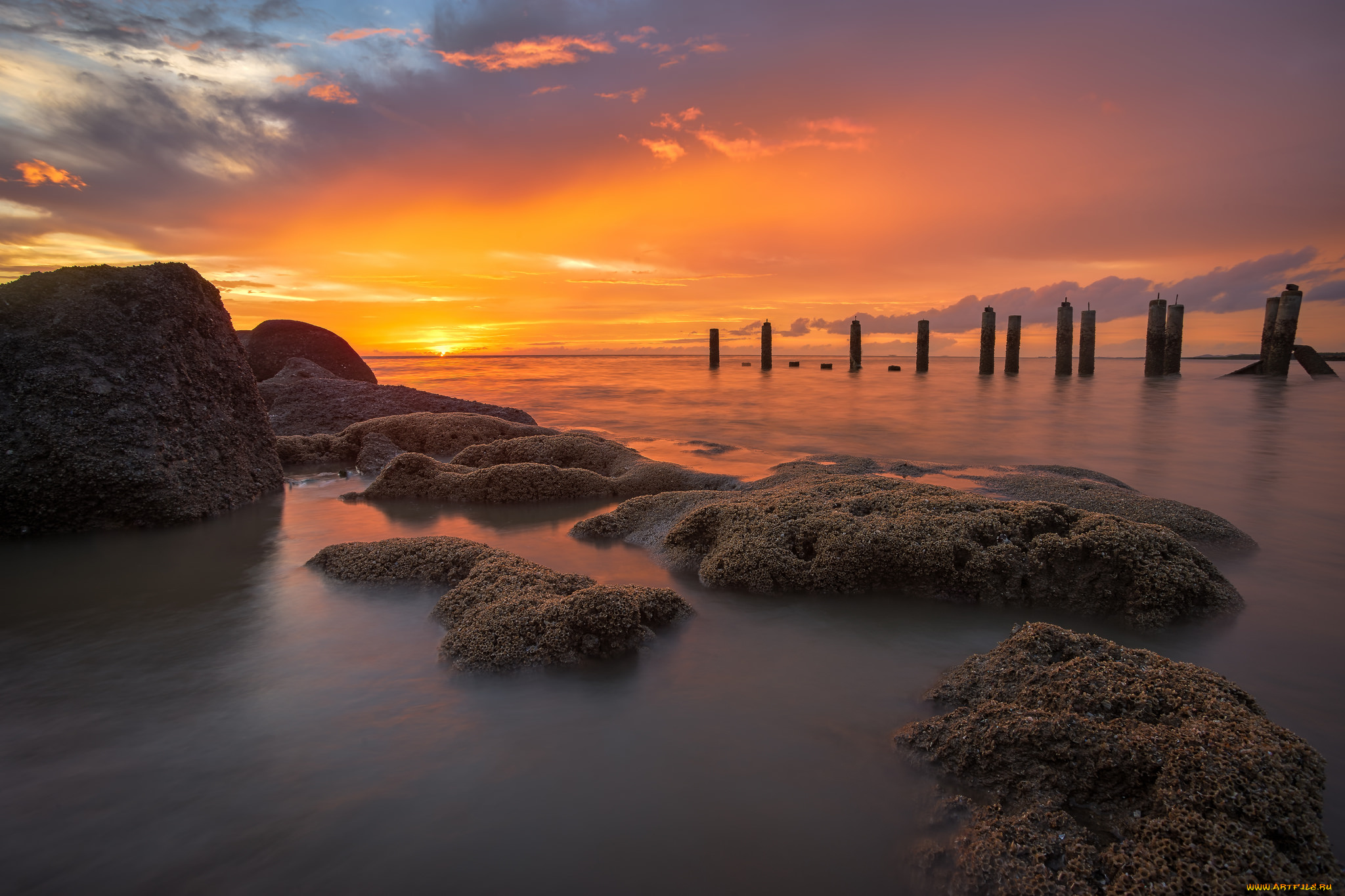 природа, восходы, закаты, рассвет