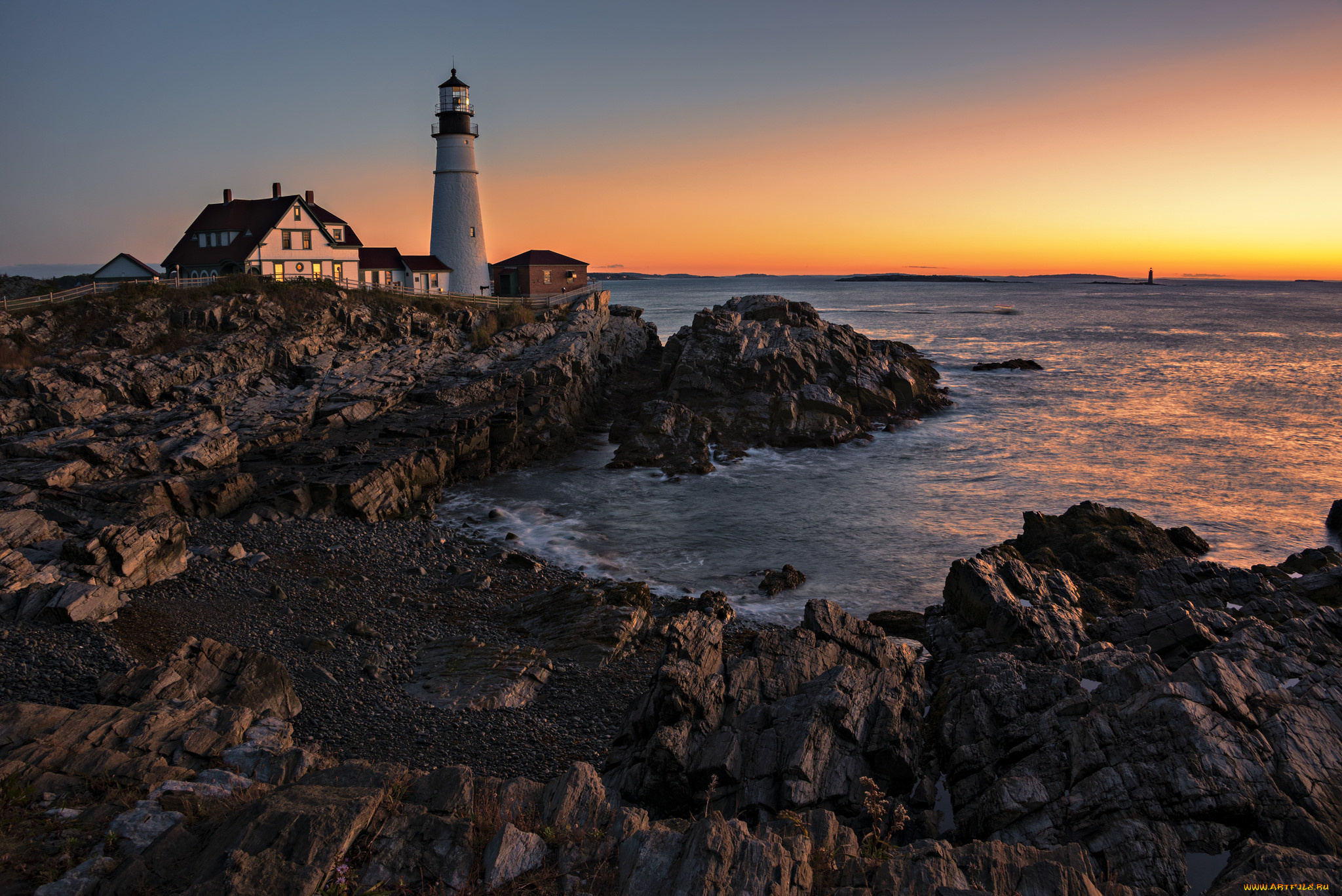 природа, маяки, маяк, побережье