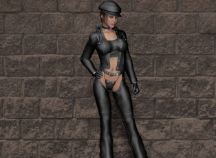 Картинка 3д+графика люди+ people фон взгляд девушка