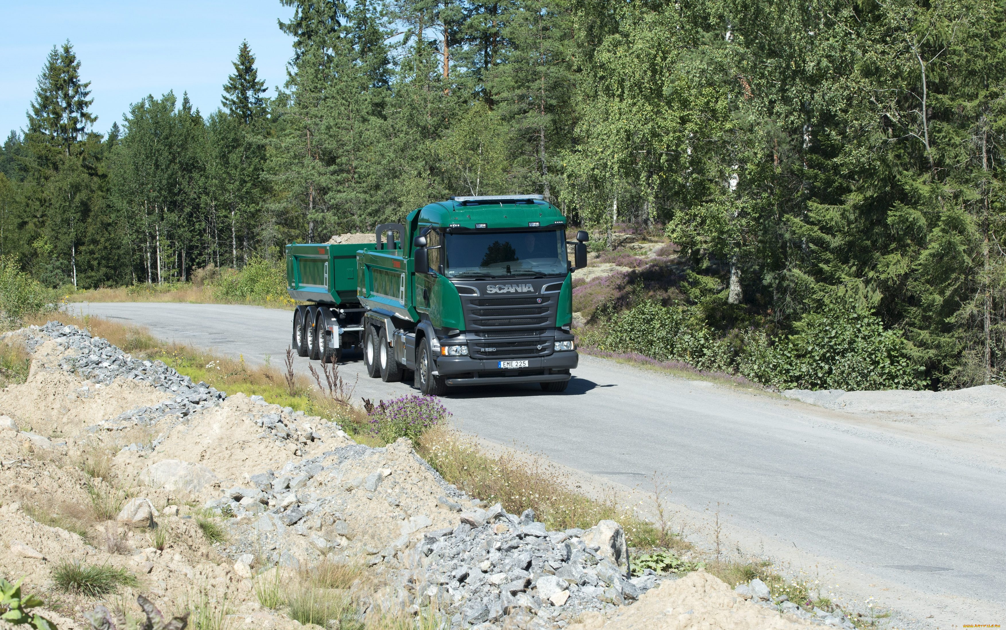 автомобили, scania, tipper, streamline, r520