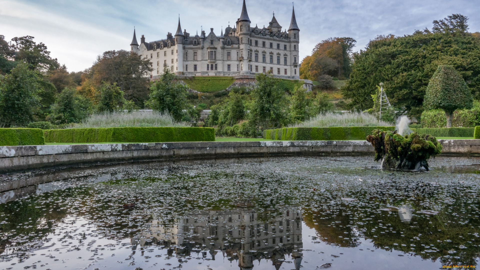 dunrobin, castle, города, -, дворцы, , замки, , крепости, замок