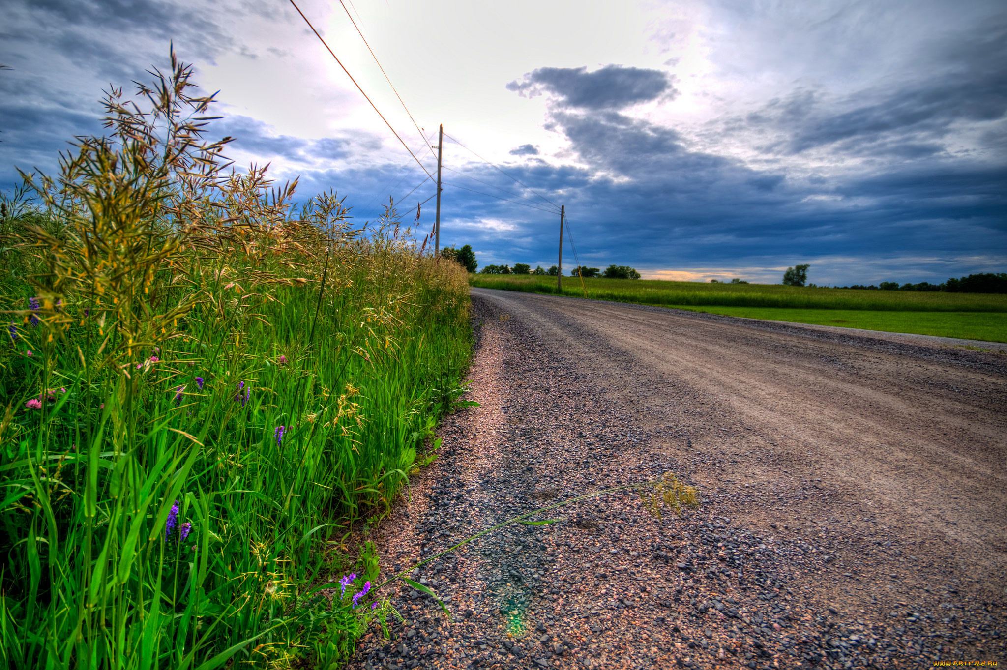 природа, дороги, тракт